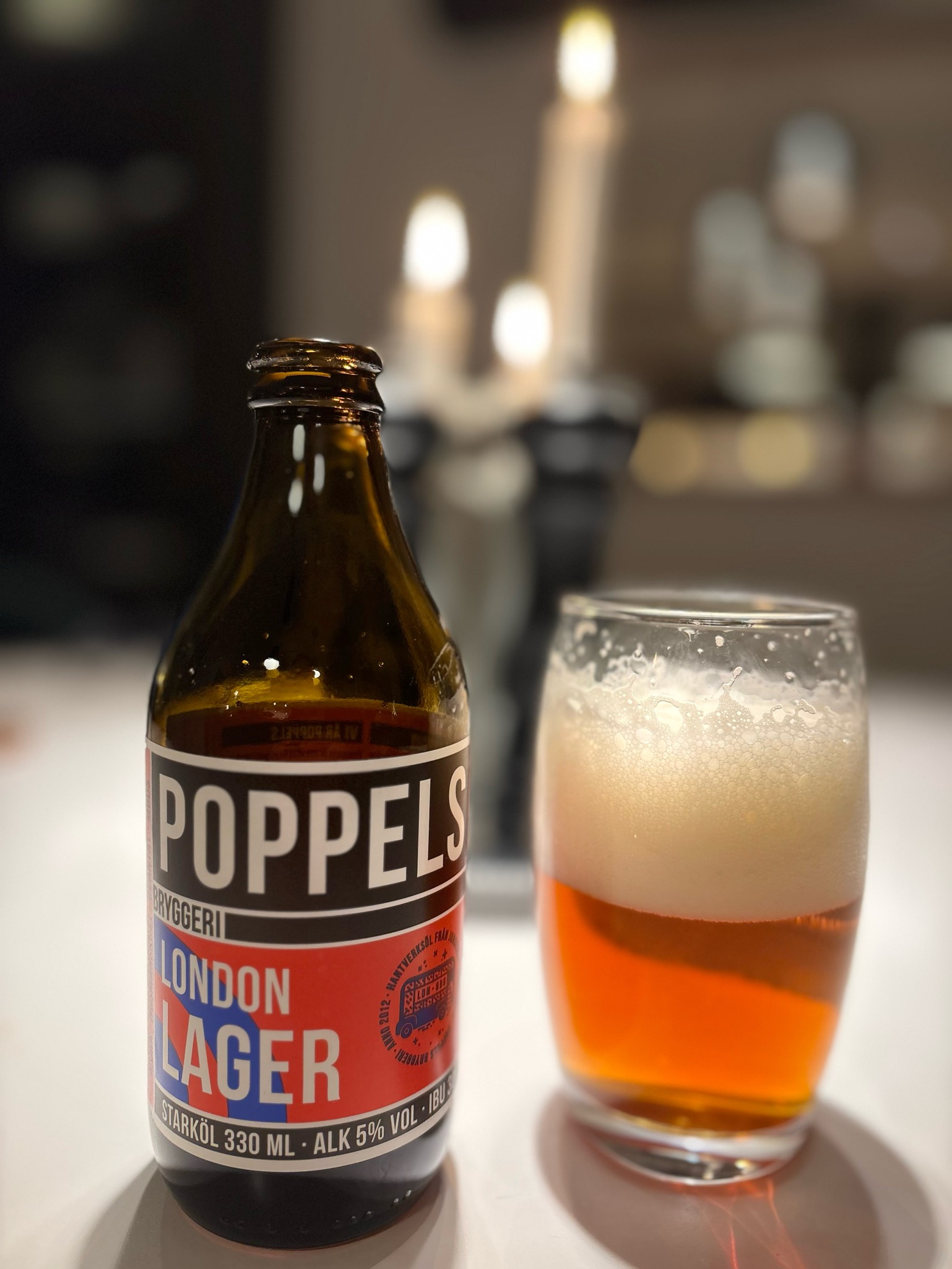 London Lager, Sweden