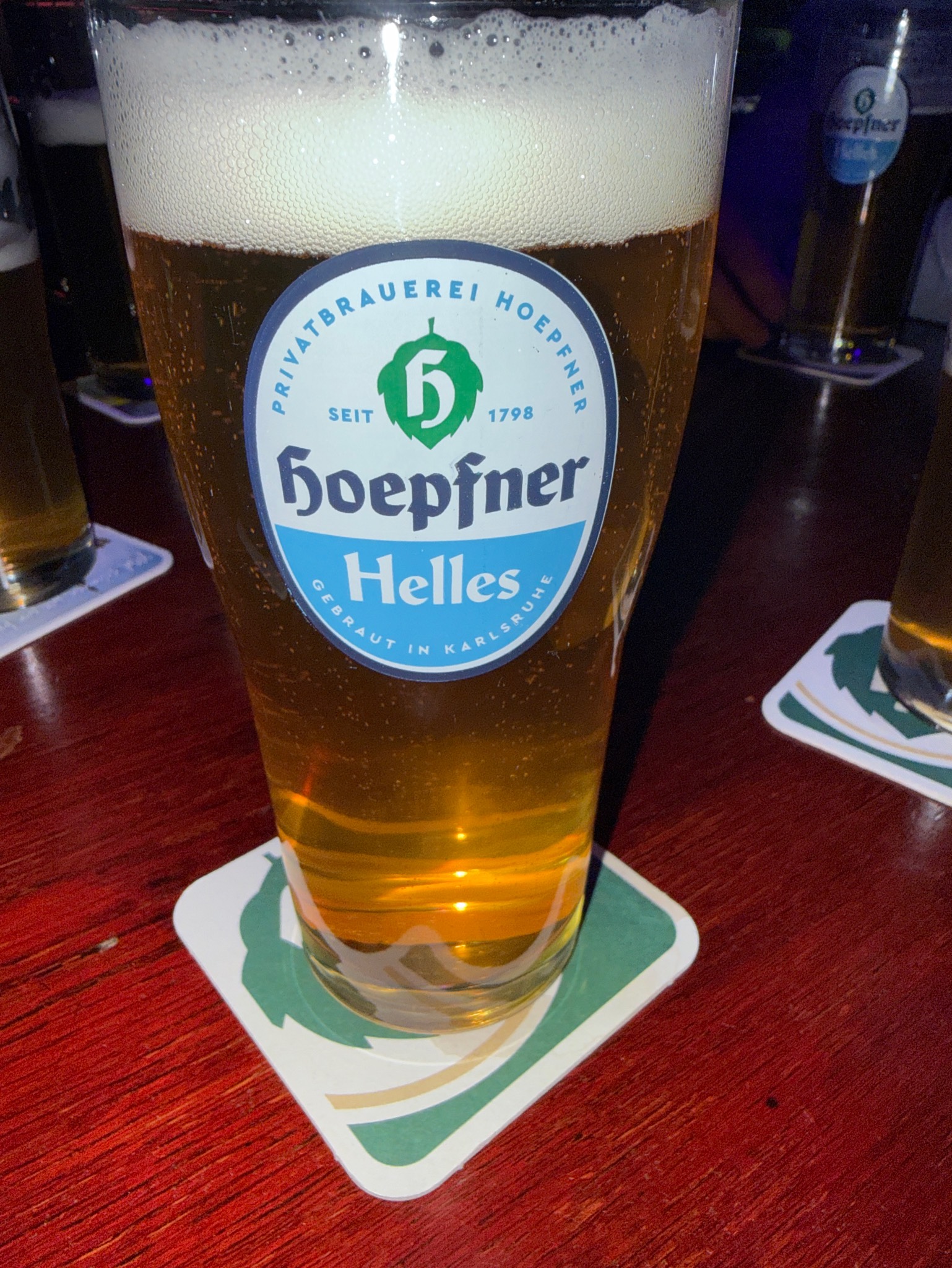 Hoepfner Helles, Privatbrauerei Hoepfner