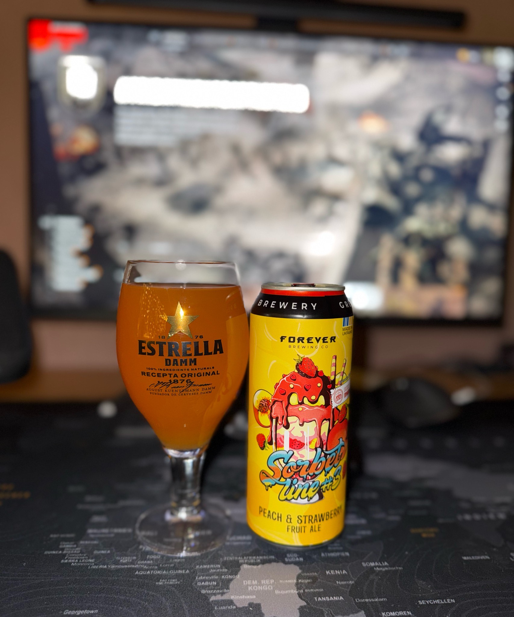 Sorbet Line #3 Peach & Strawberry, Volynskiy Brovar / Волинський Бровар