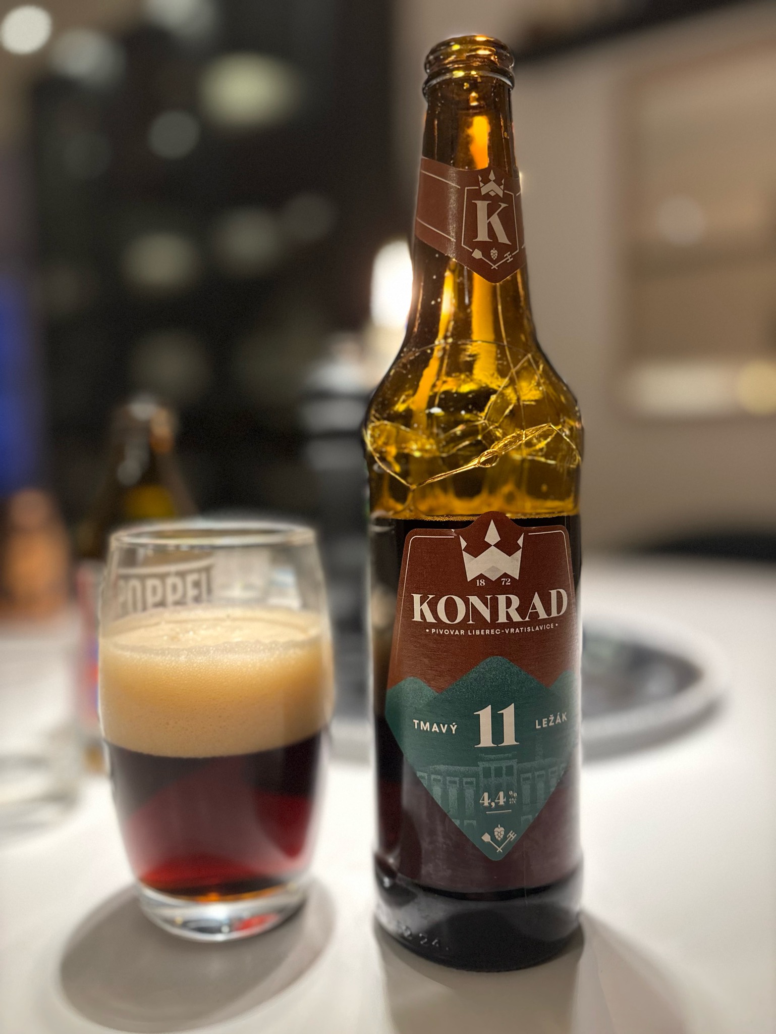 Konrad Kapucín 11° Tmavé, Pivovar Liberec Vratislavice