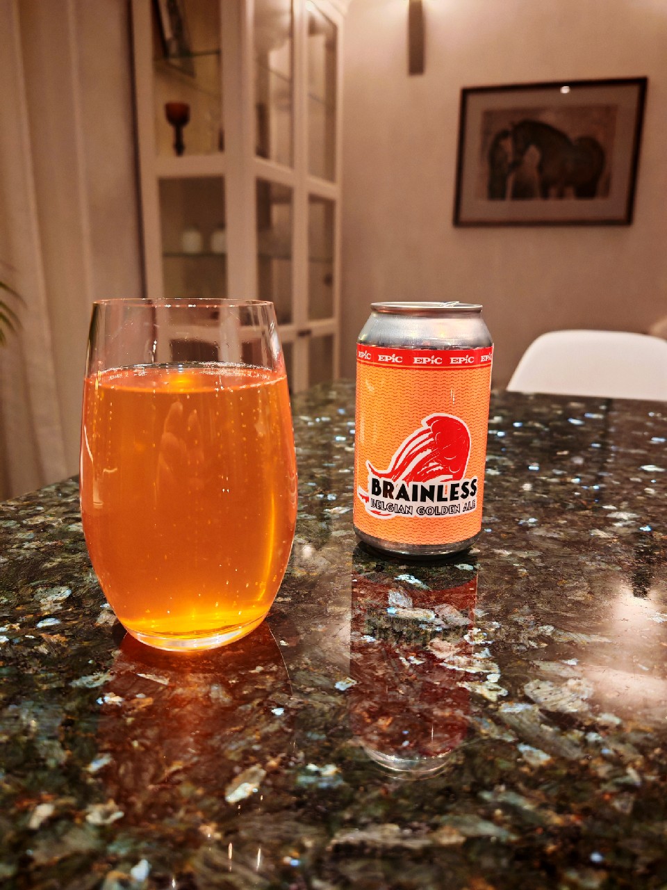 Brainless Belgian Golden Ale, Epic Brewing Company