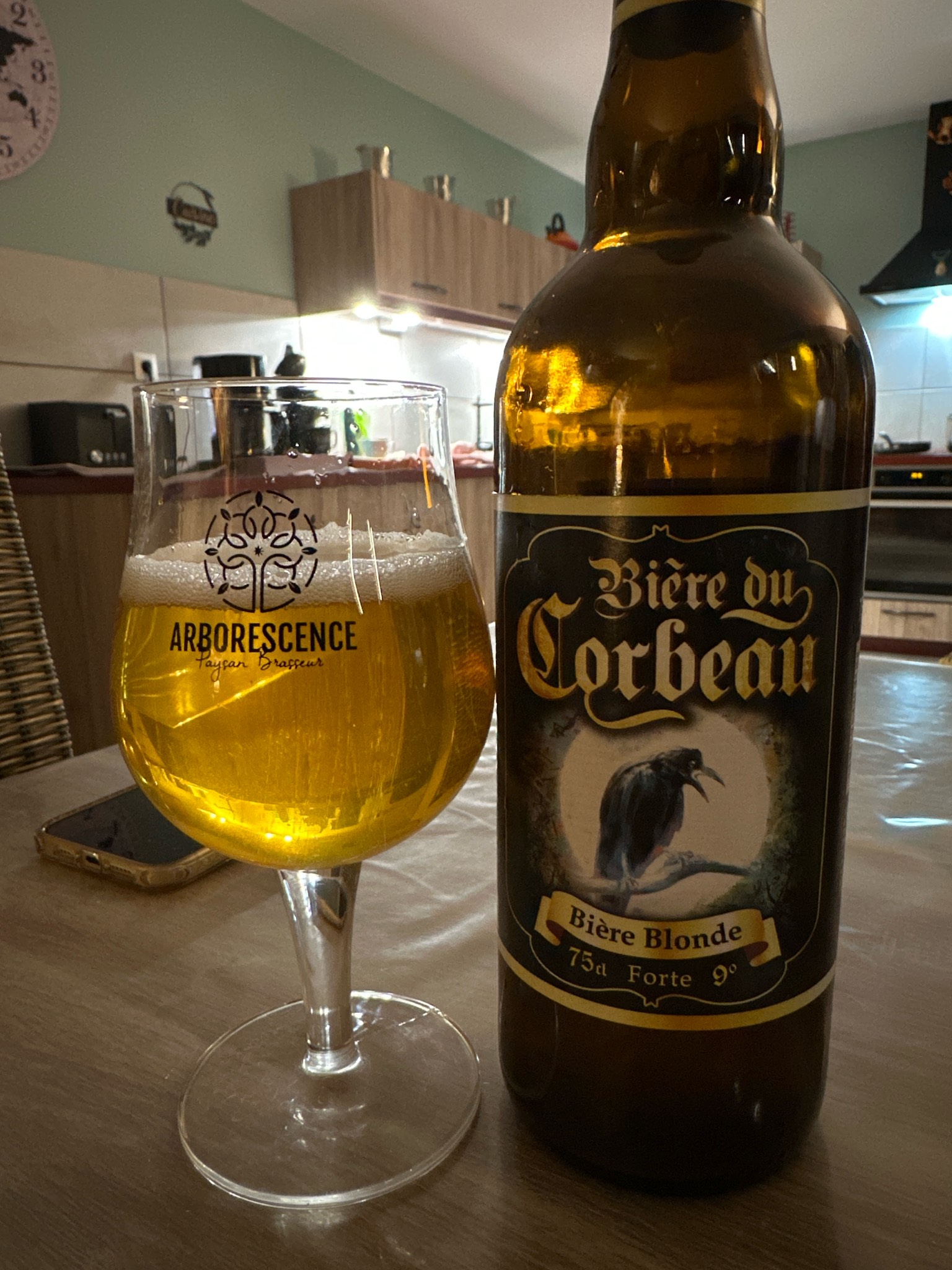Bière Du Corbeau Blonde, Belgium