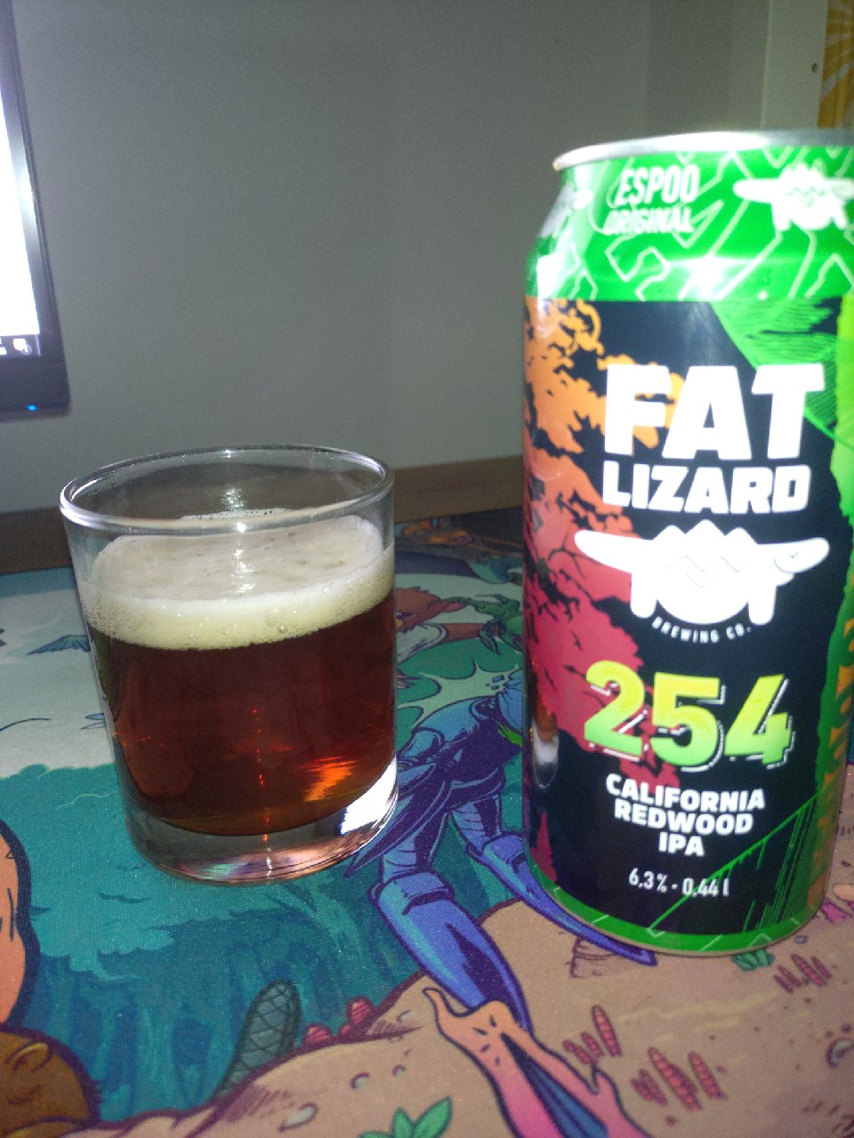 254 California Redwood IPA, Fat Lizard Brewing Co.