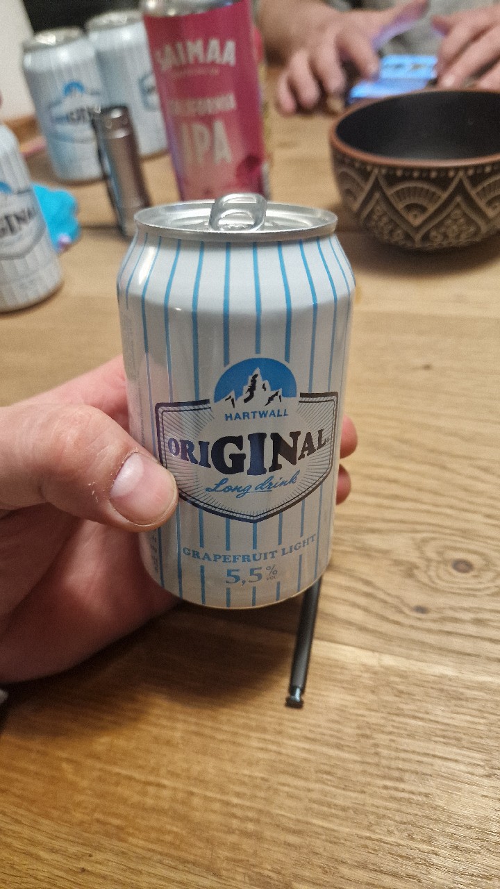 Original Long Drink White Label Grapefruit, Finland