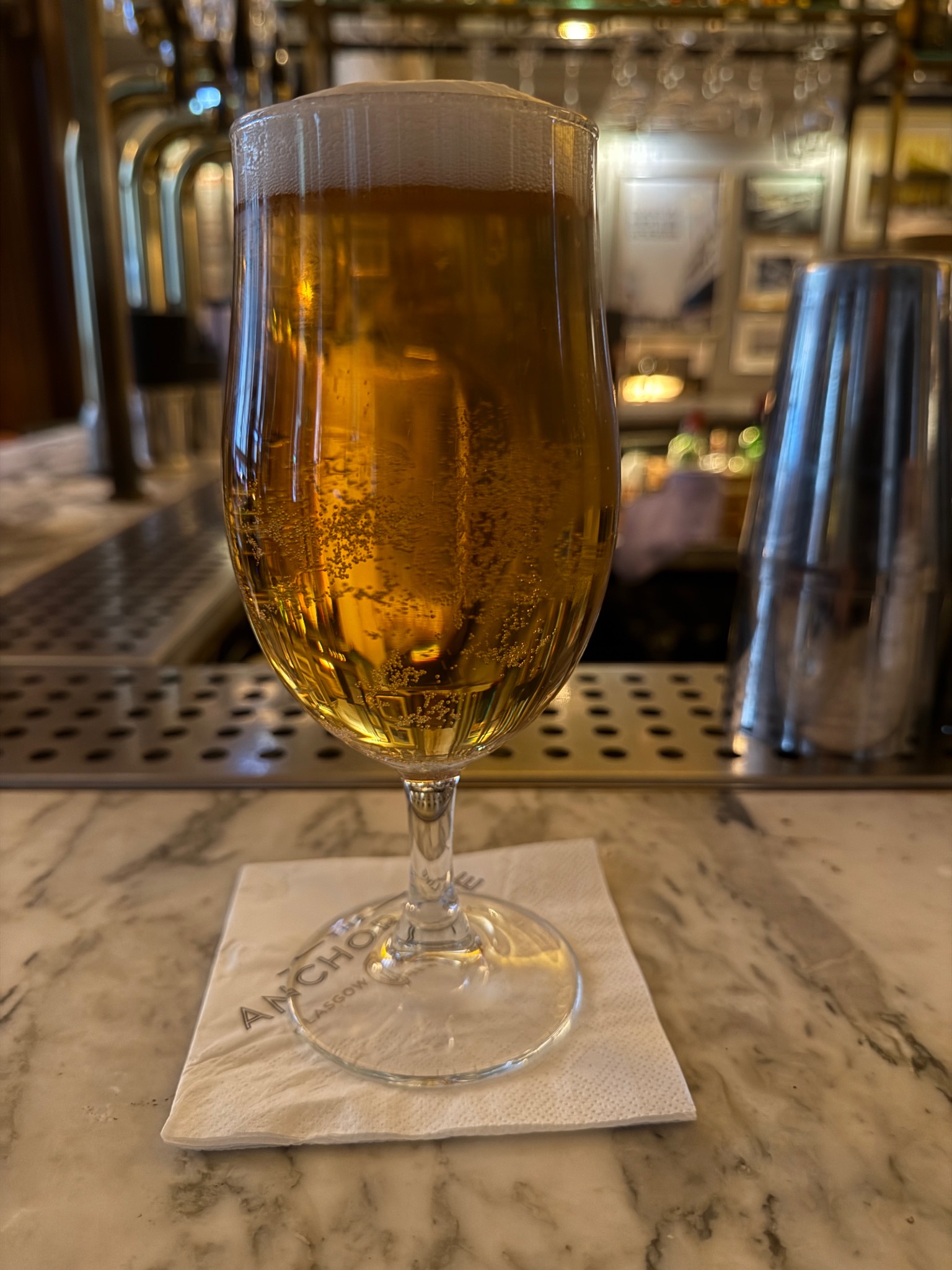 Kelvin, Experiment'Halle