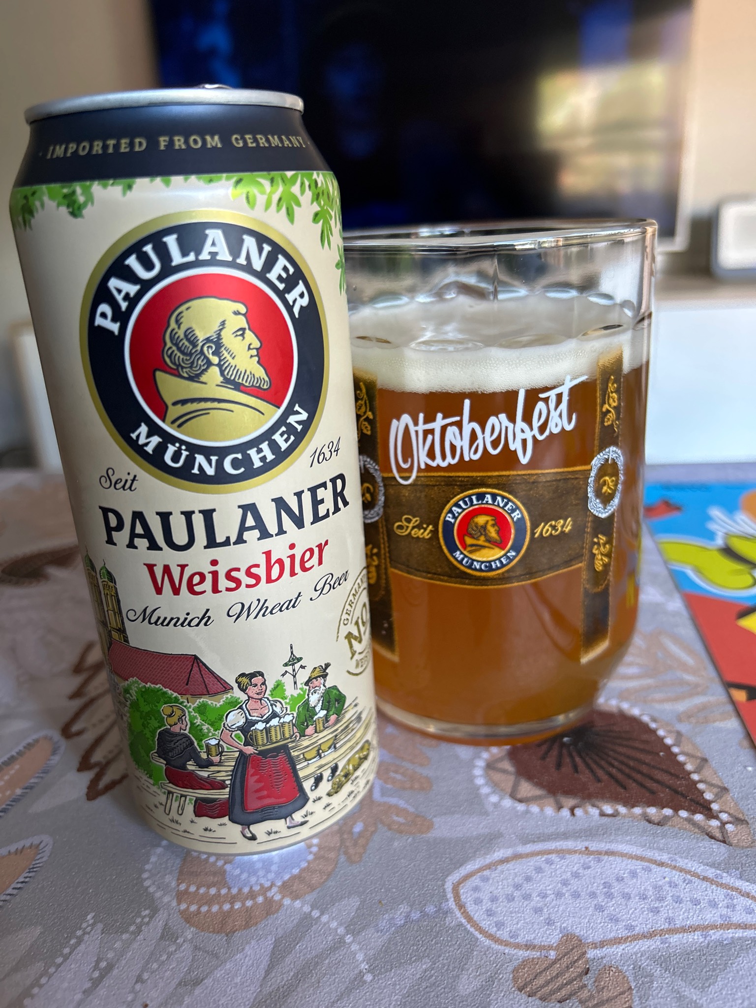 Paulaner Hefe-Weißbier Naturtrüb / Weissbier / Hefe-Weizen, Germany