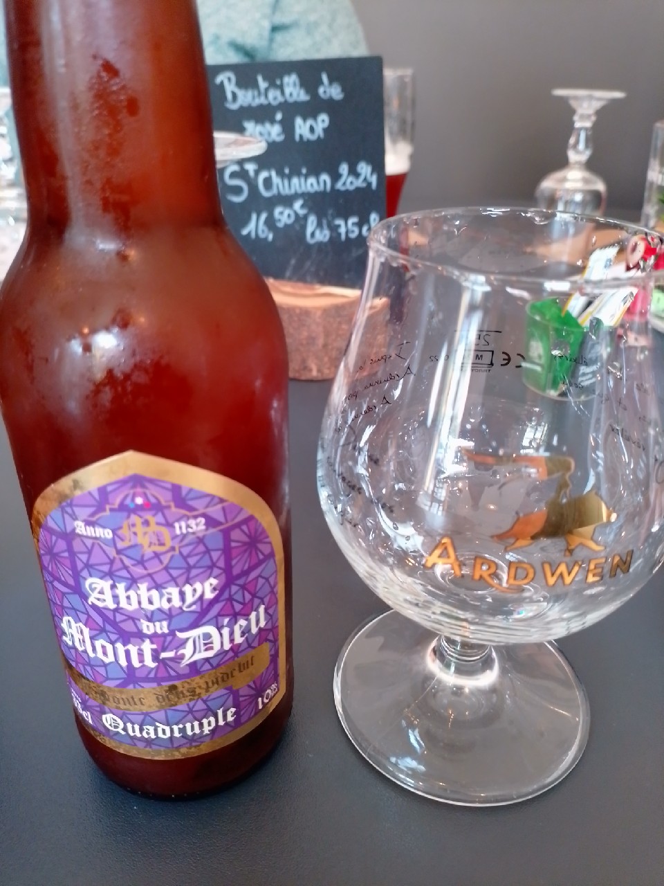 Abbaye Du Mont Dieu Quadruple, Société Ardennaise De Brasserie (Ardwen)