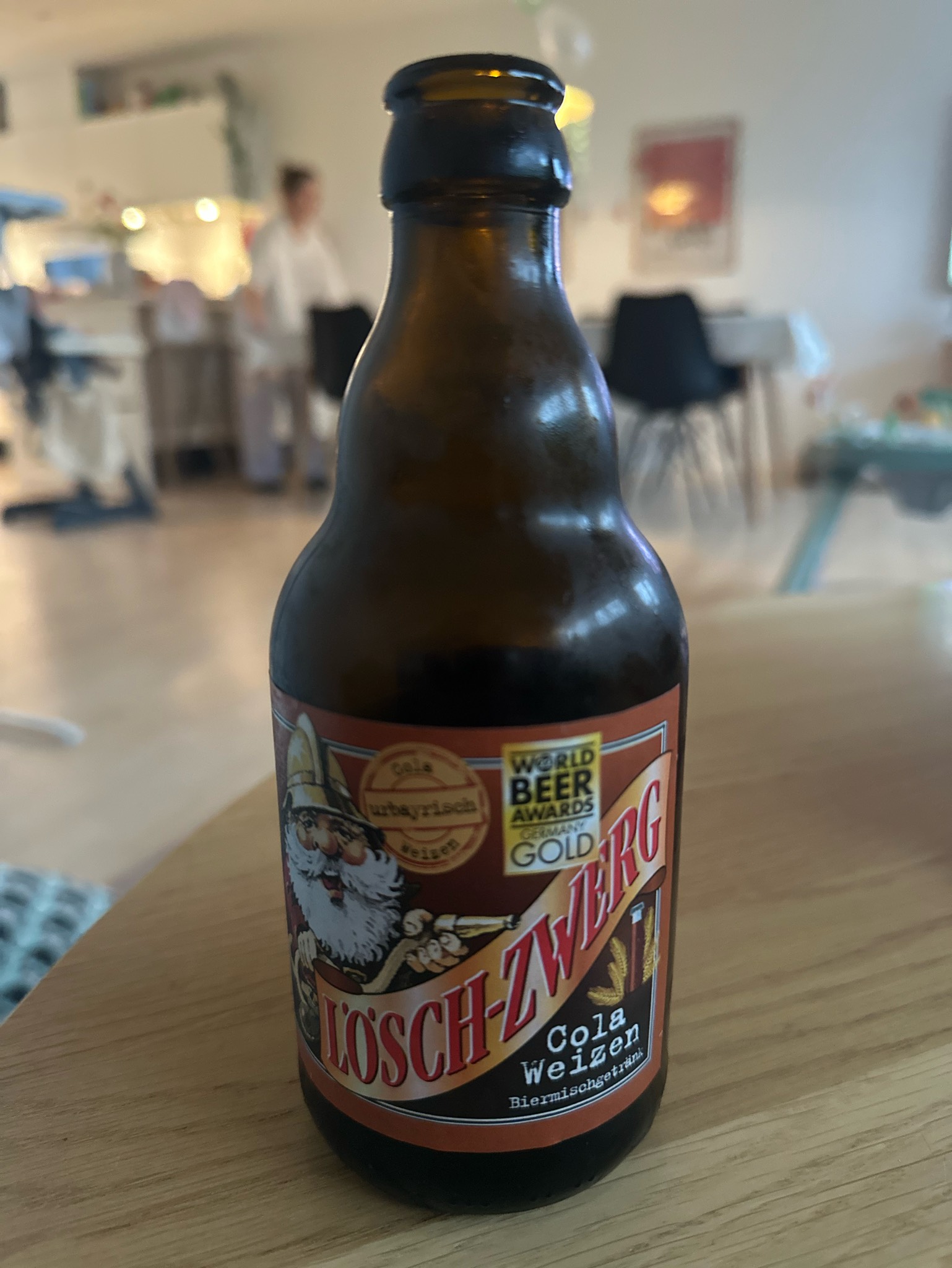 Lösch-Zwerg Cola Weizen, Privatbrauerei Schimpfle