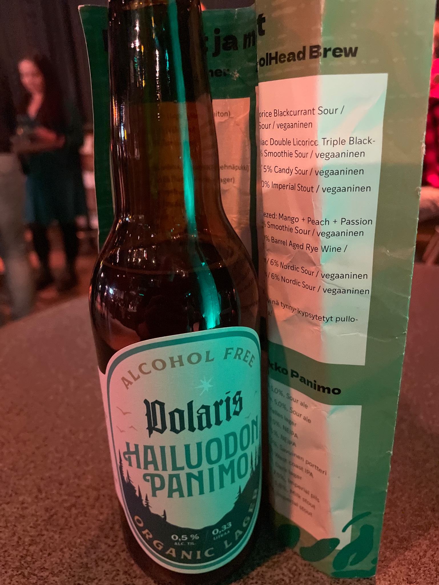 Polaris Alcohol Free, Hailuodon Panimo
