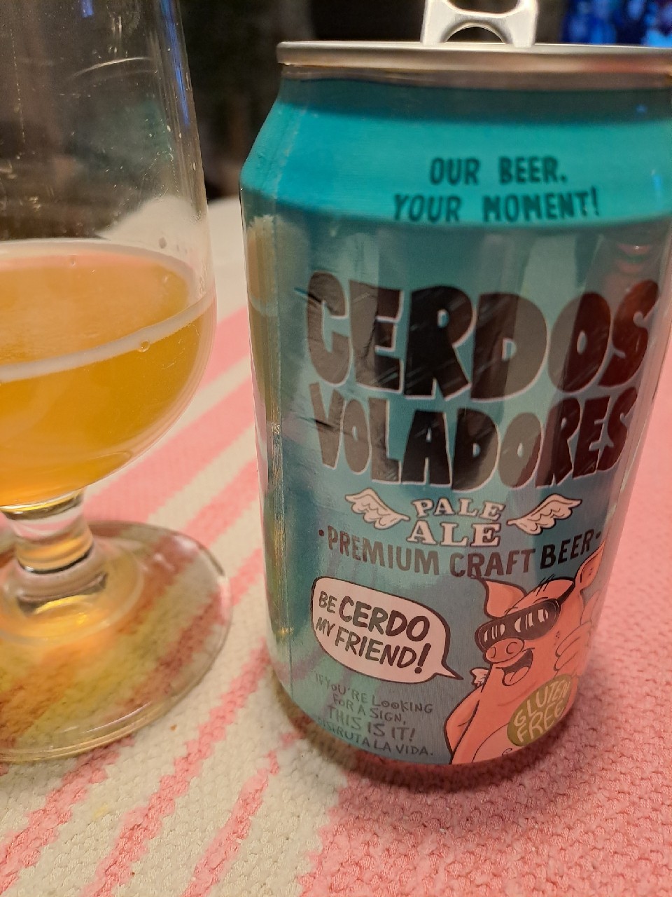 Cerdos Voladores Pale Ale, Barcelona Beer Company