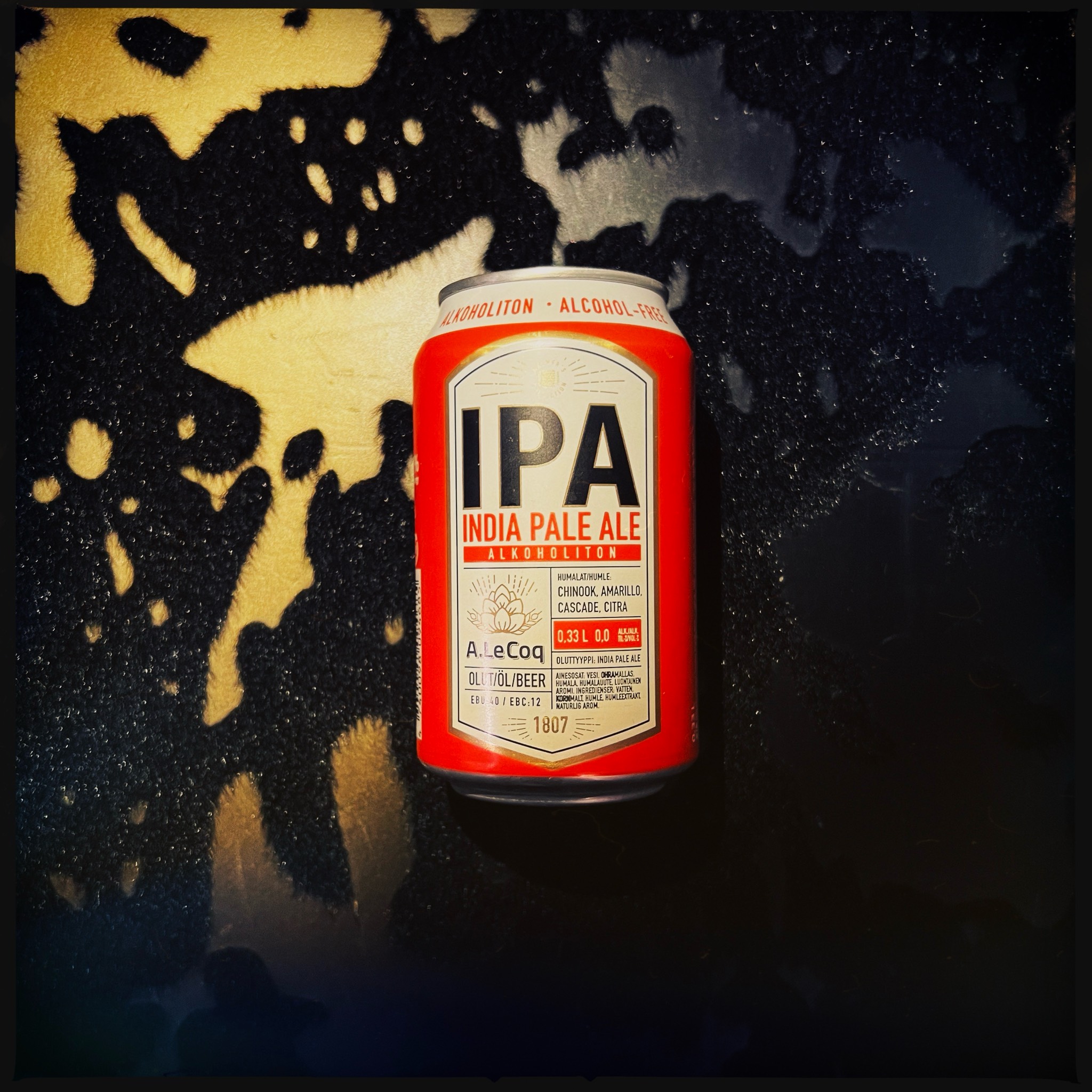 IPA Alkoholiton / Non-Alcoholic / Alkoholivaba, A. Le Coq (Olvi)