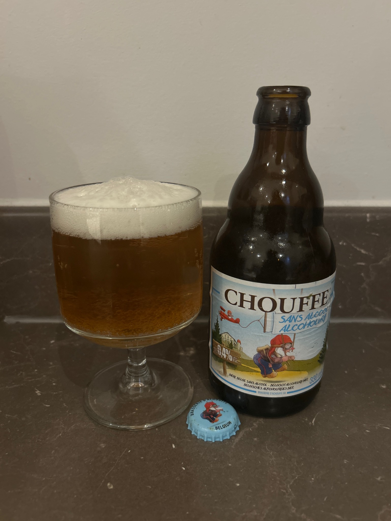 Chouffe Sans Alcool | Alcoholvrij, Belgium