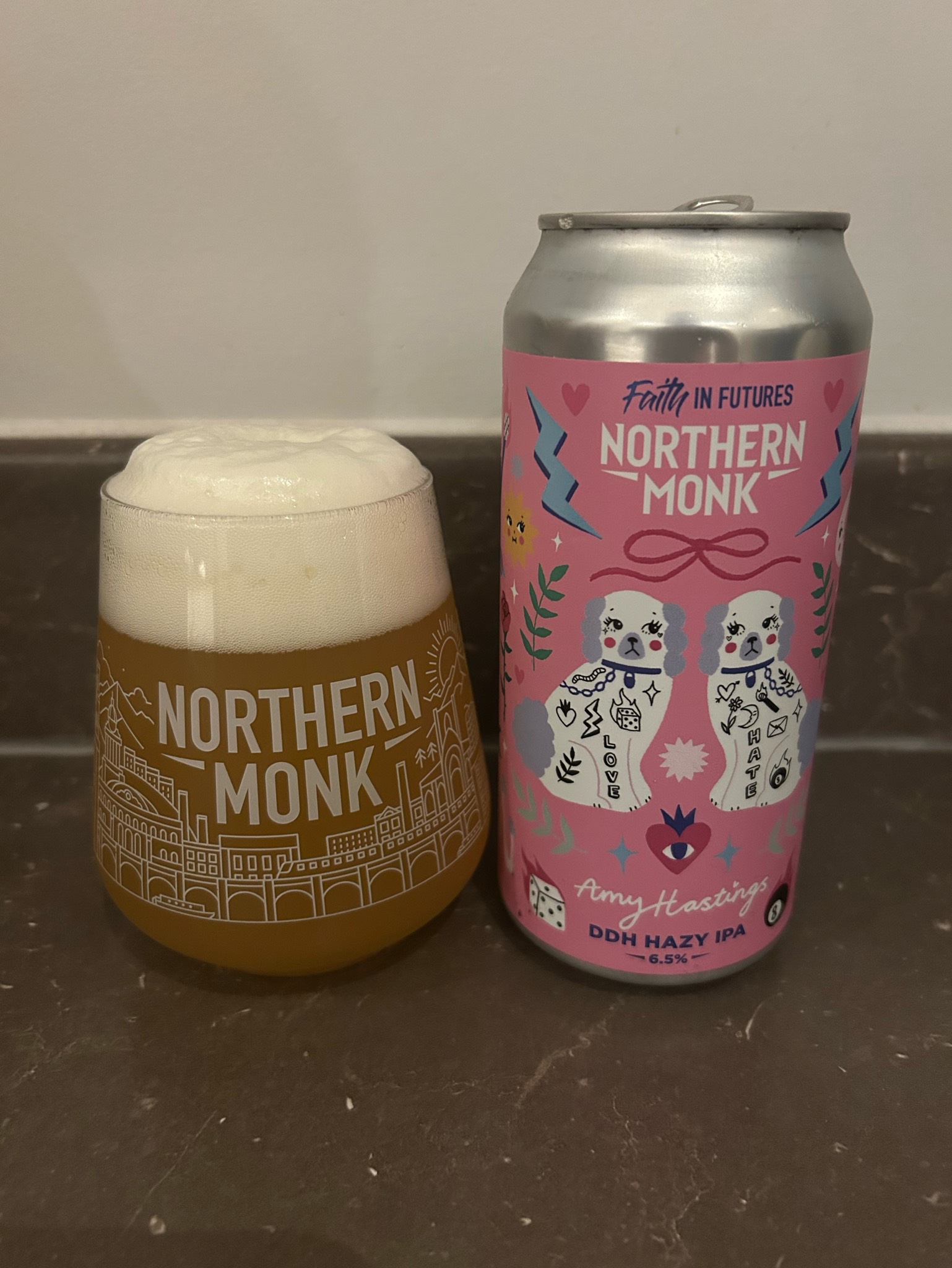 Faith In Futures // Amy Hastings // DDH Hazy IPA, Northern Monk Brew Co.