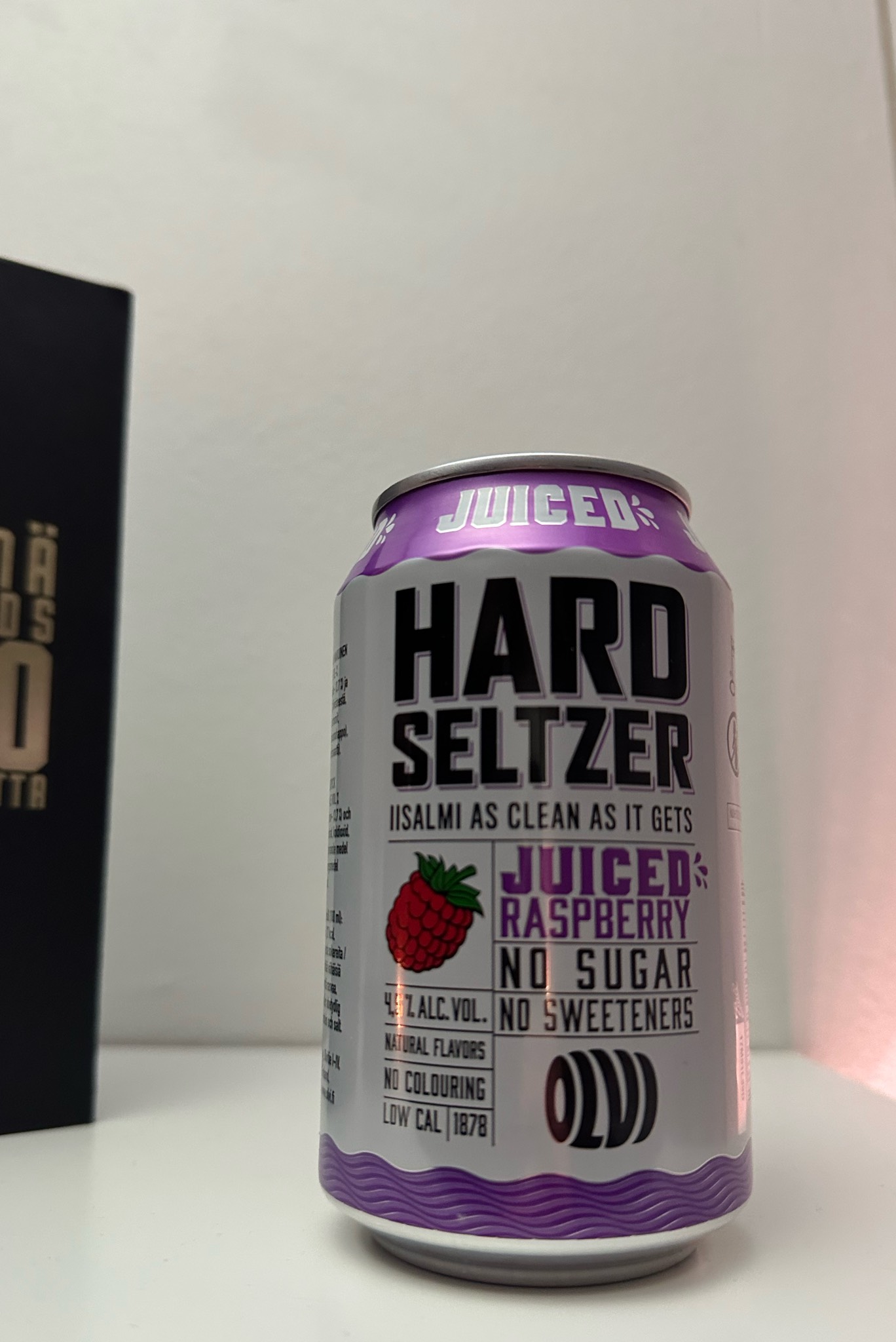 Hard Seltzer Juiced Raspberry, Finland