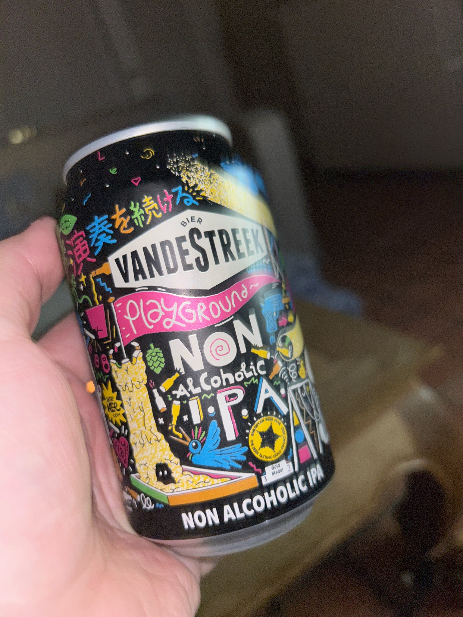 Playground Alcohol Vrij / Non Alcoholic IPA, VandeStreek Bier