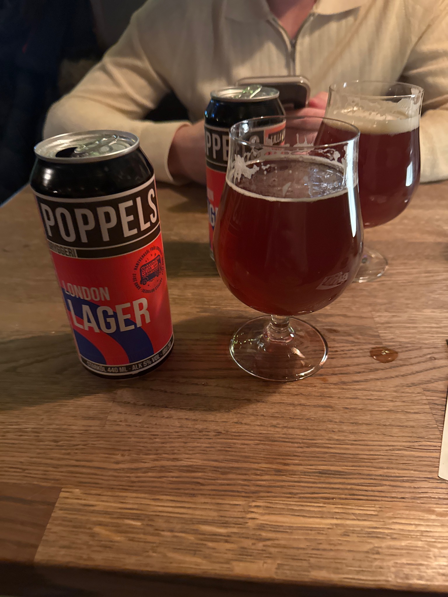 London Lager, Sweden