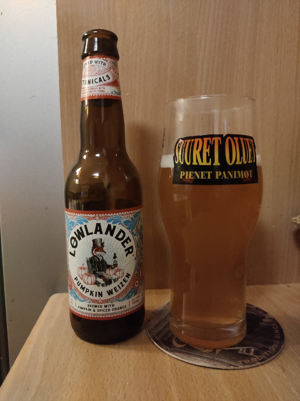 Pumpkin Weizen, Lowlander Botanical Beer