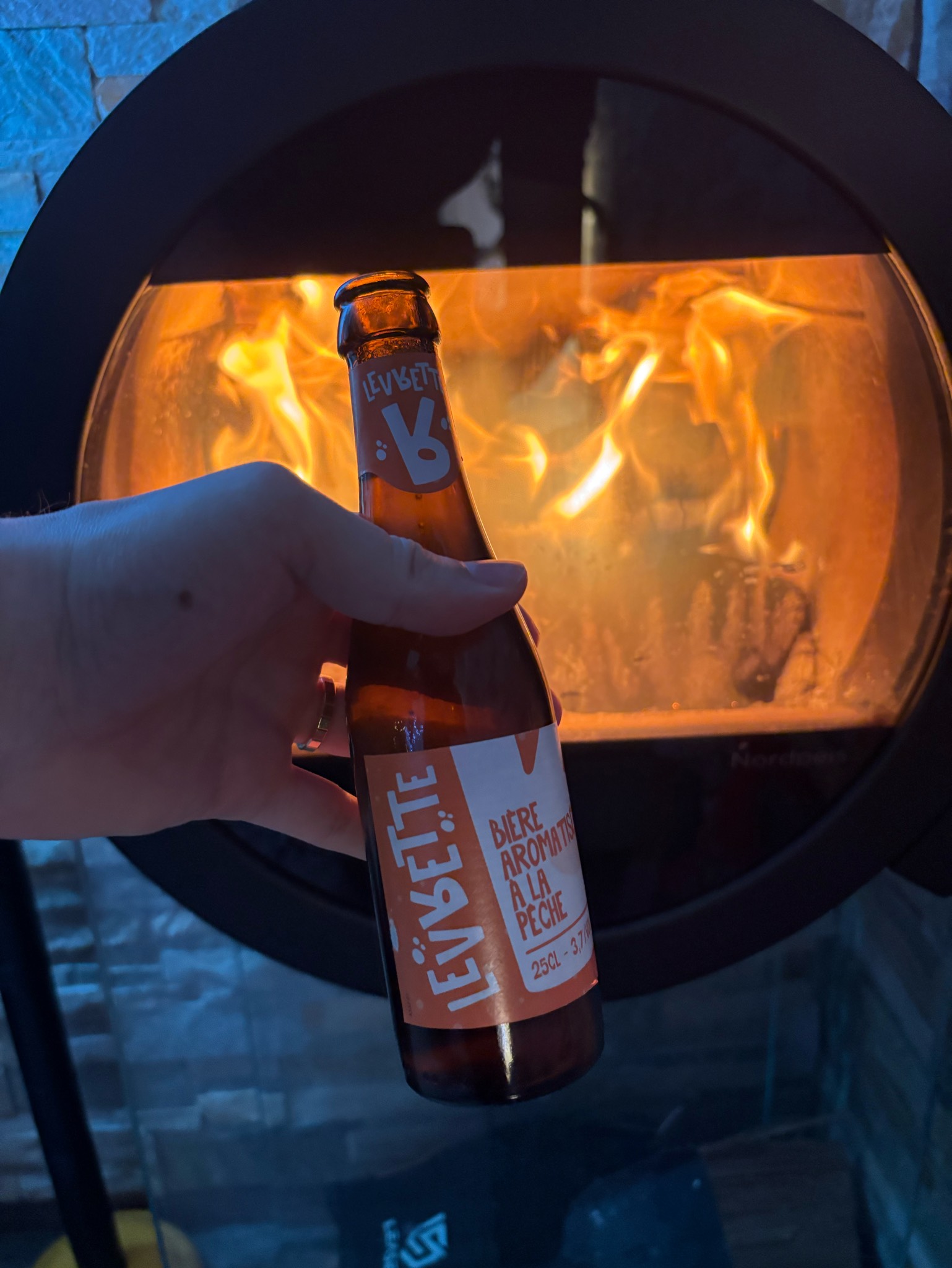 Levrette Pêche, Bières Levrette