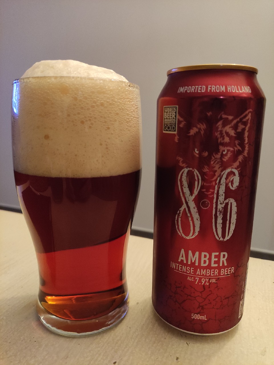 8.6 Red, Netherlands