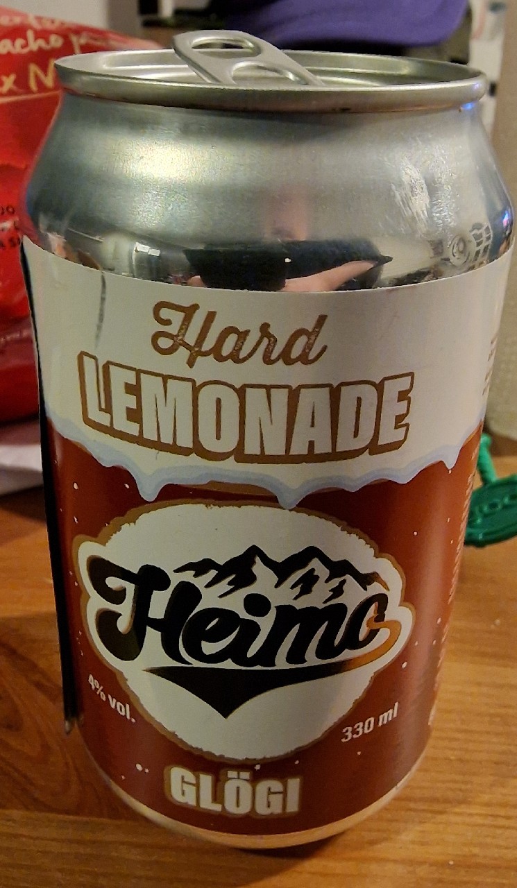 Heimo hard lemonade glögi, Finland