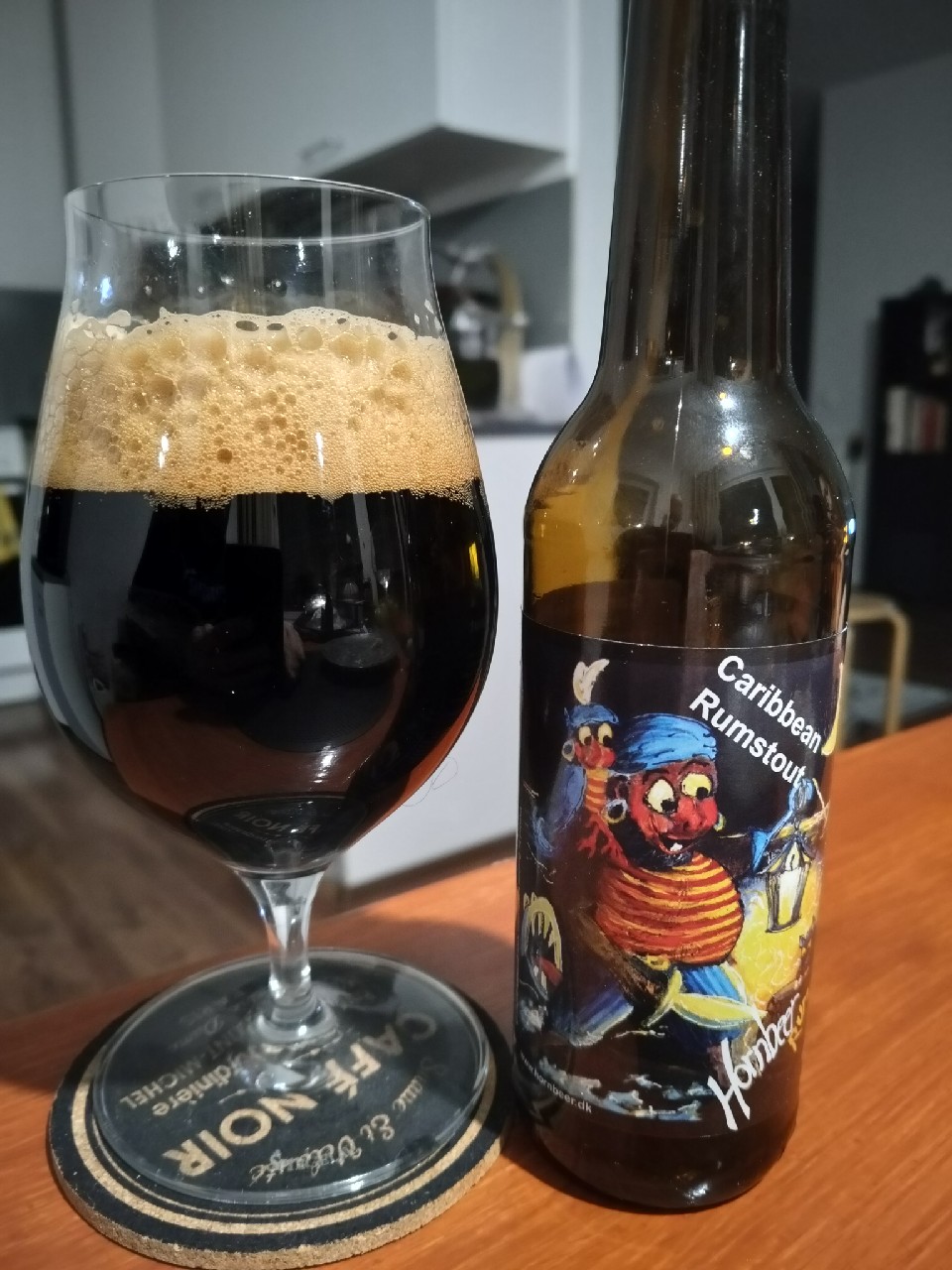 Caribbean Rumstout, Hornbeer