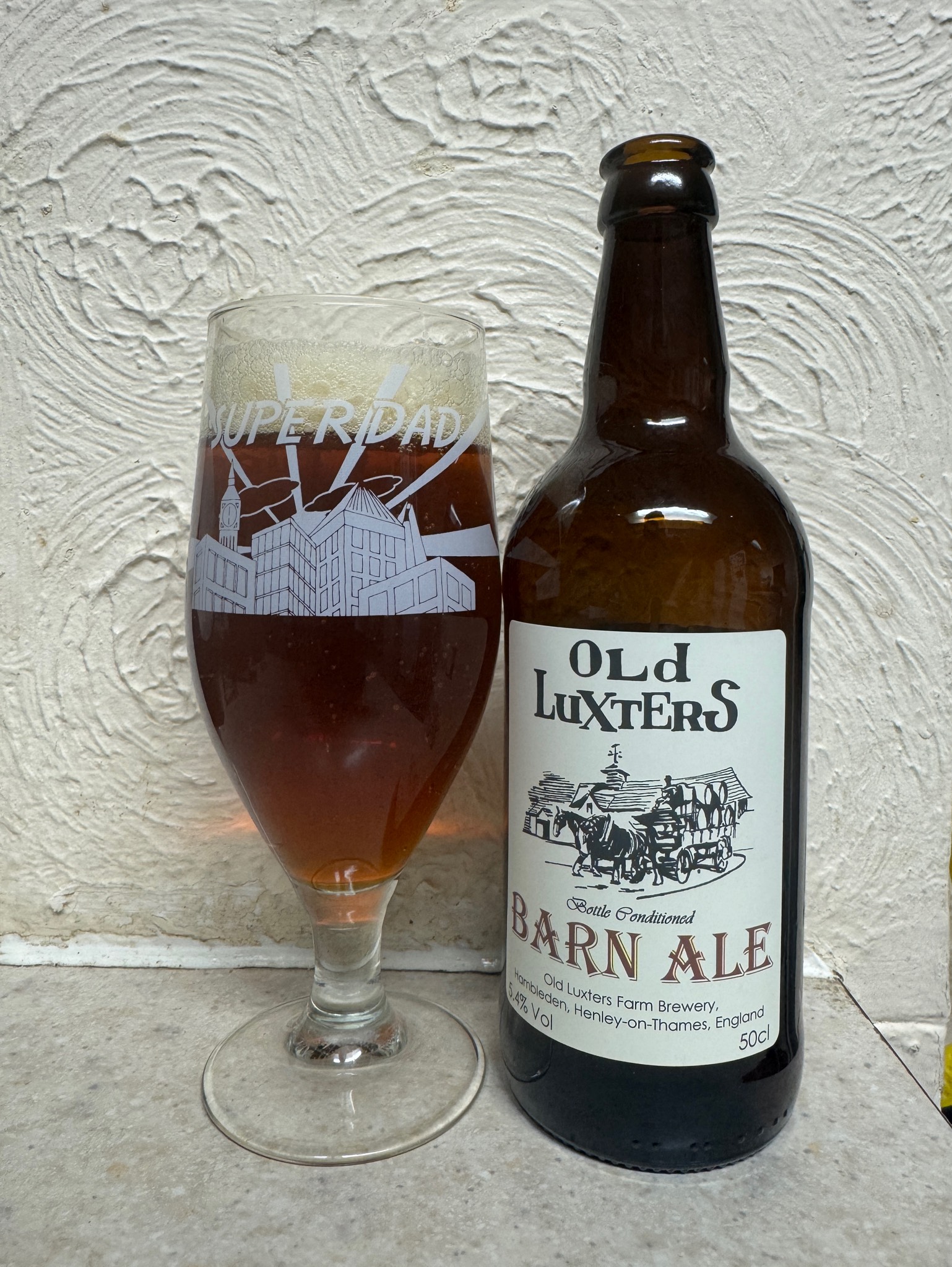 Barn Ale, Old Luxters Farm Brewery