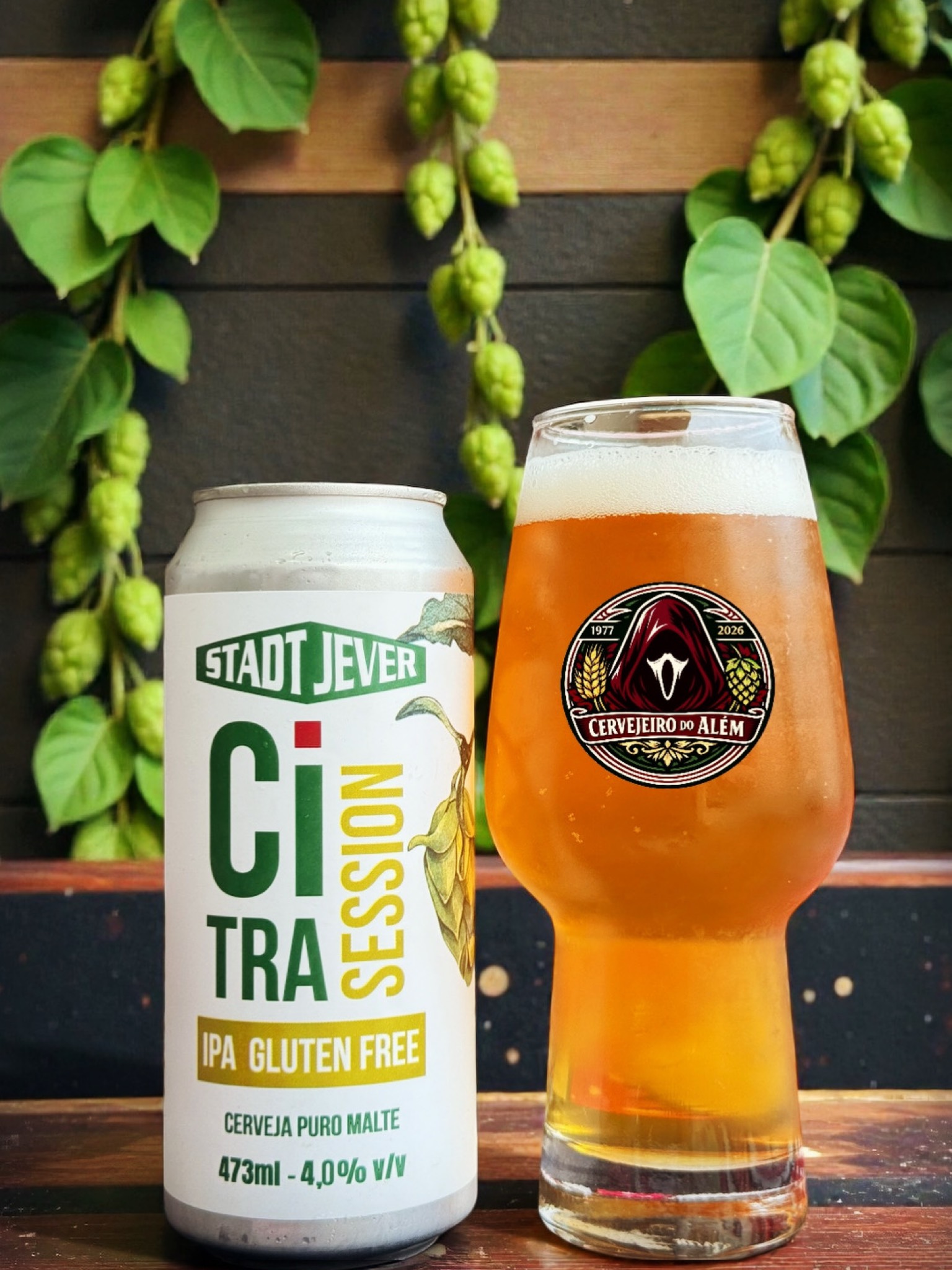 Stadt Jever Citra Session IPA Gluten Free, Brazil