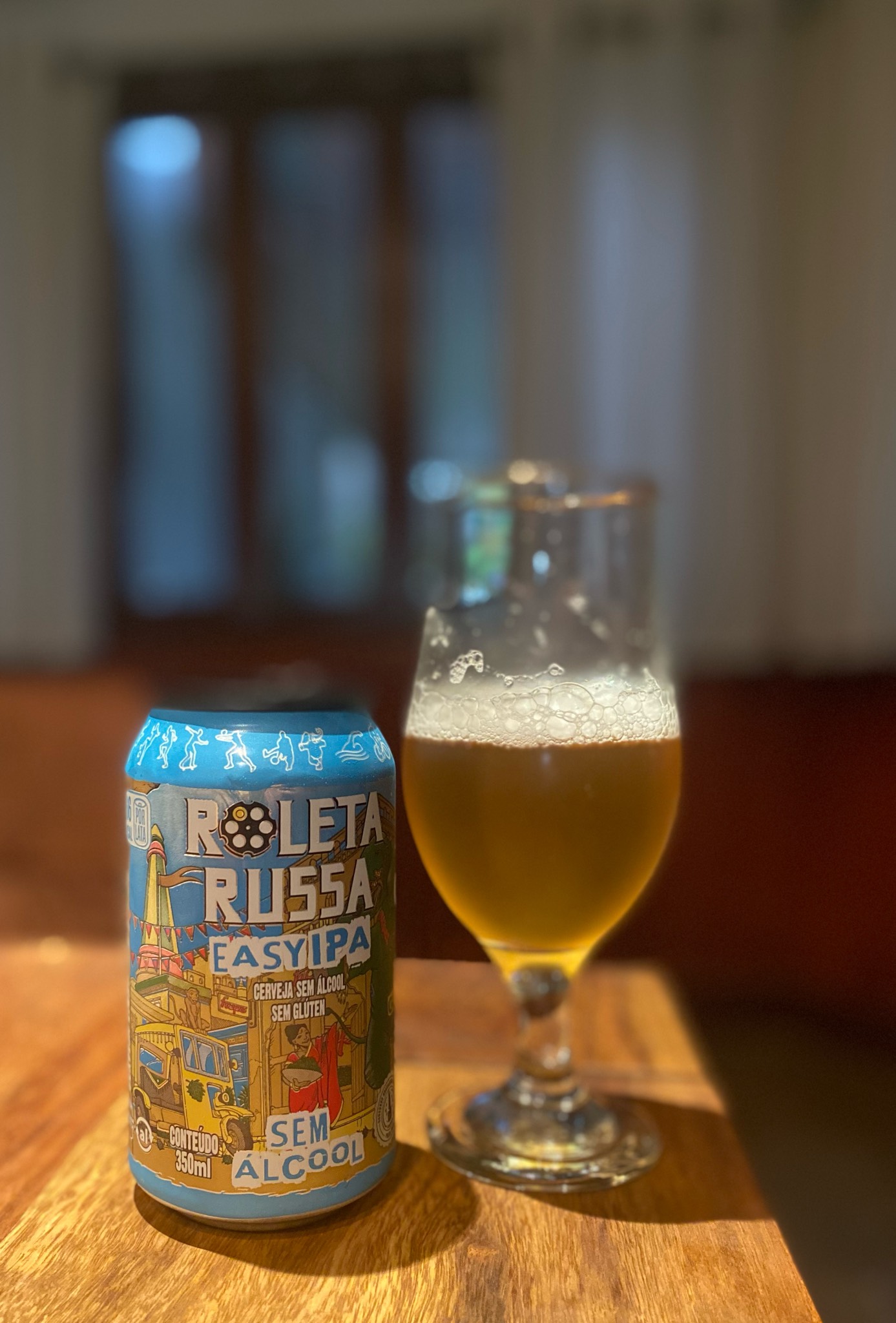 Roleta Russa Easy IPA Sem Álcool, Cervejaria Campo Bom