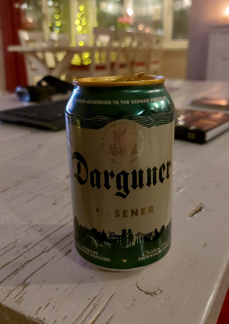 Darguner Pilsener, Darguner Brauerei (Harboe)