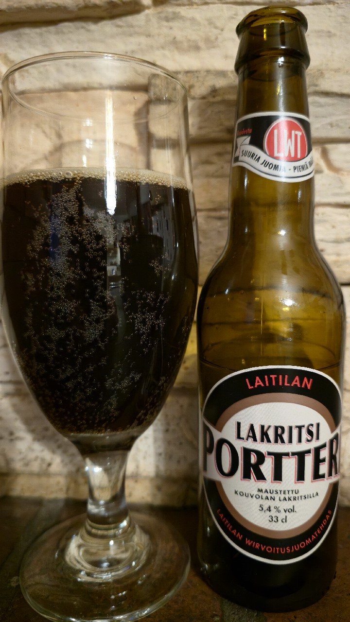 Lakritsi Portteri, Laitilan Wirvoitusjuomatehdas