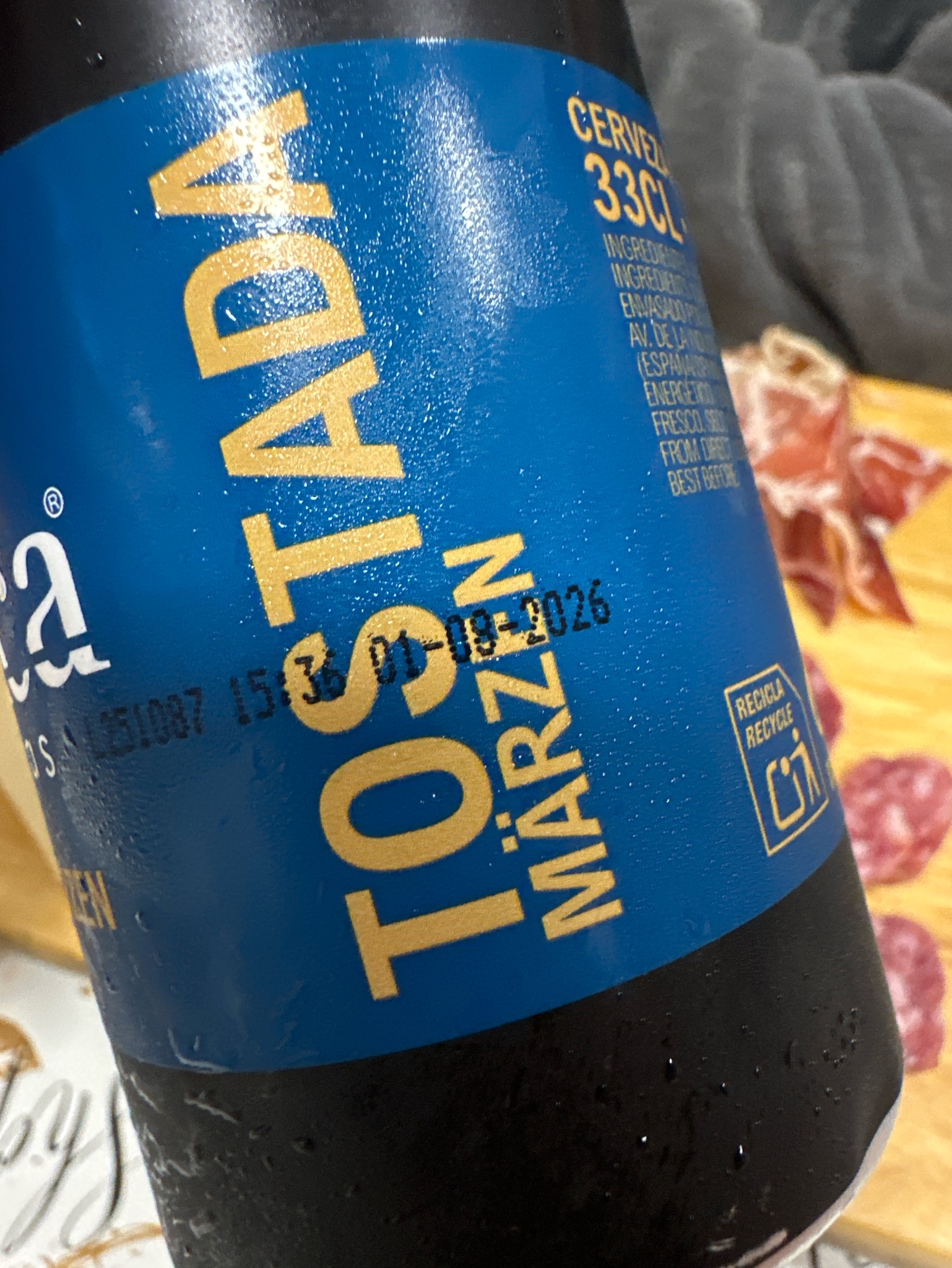 Arriaca Tostada, Cervezas Arriaca