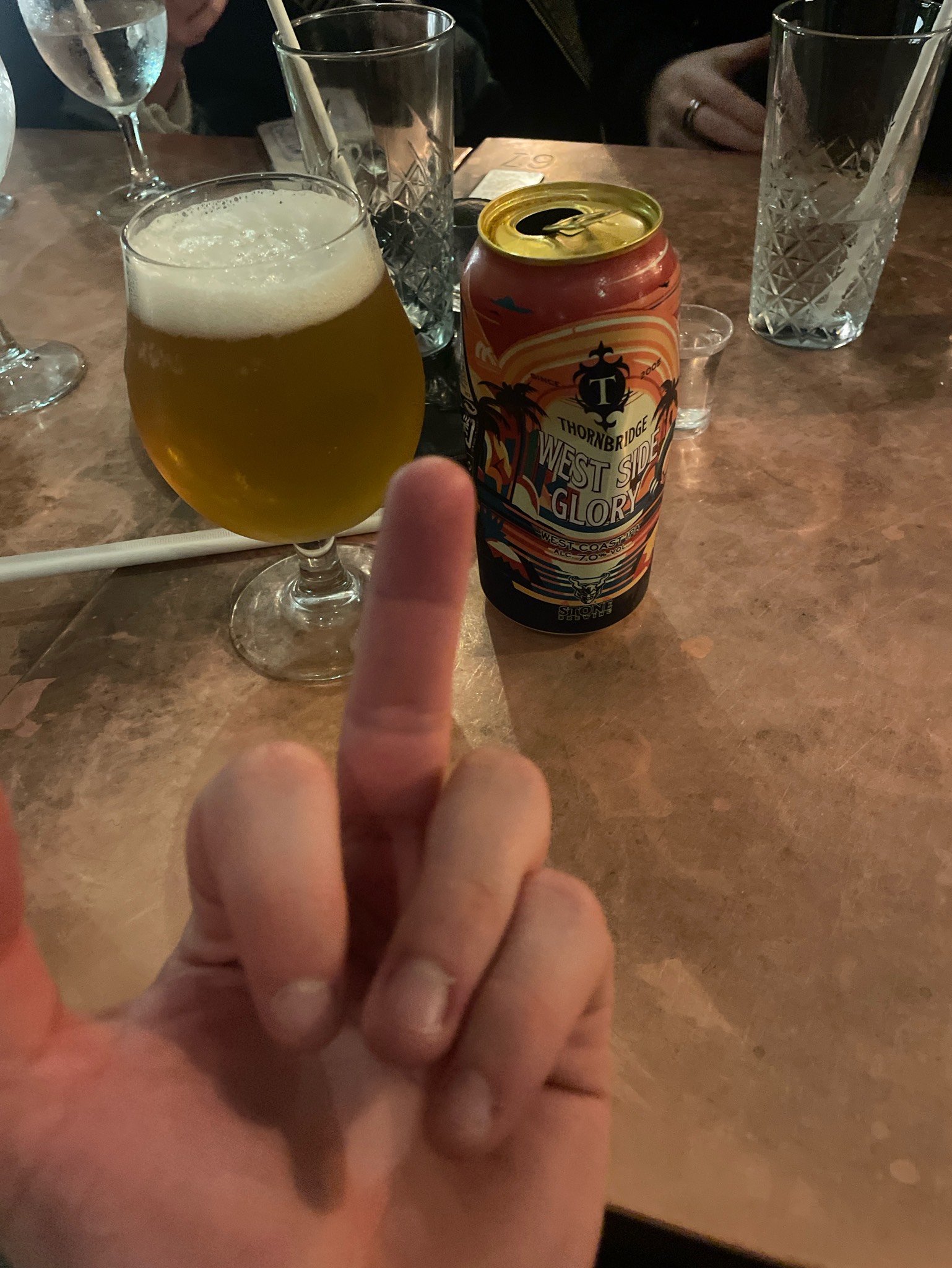 West Side Glory, England