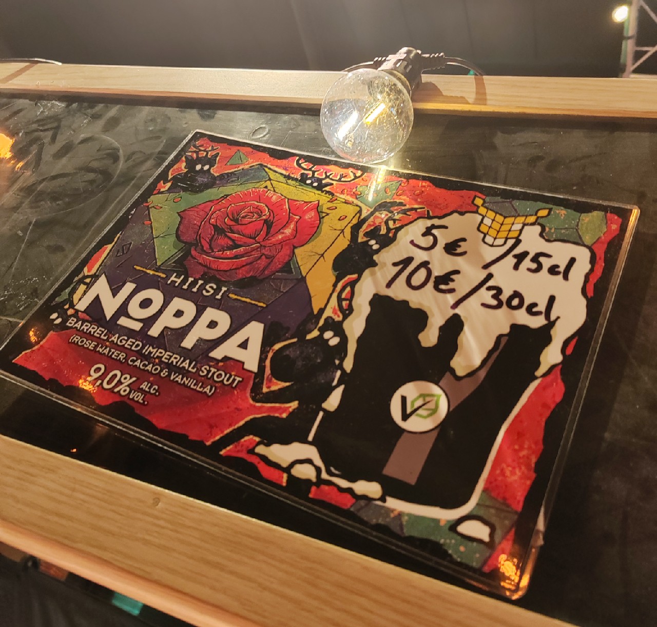 Noppa Imperial Stout (Barrel Aged Random Series), Panimo Hiisi