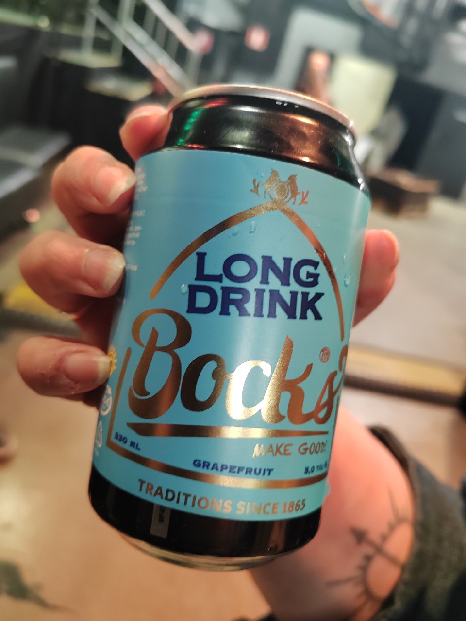 Bock's Long Drink Grapefruit, Bock's Corner Brewery