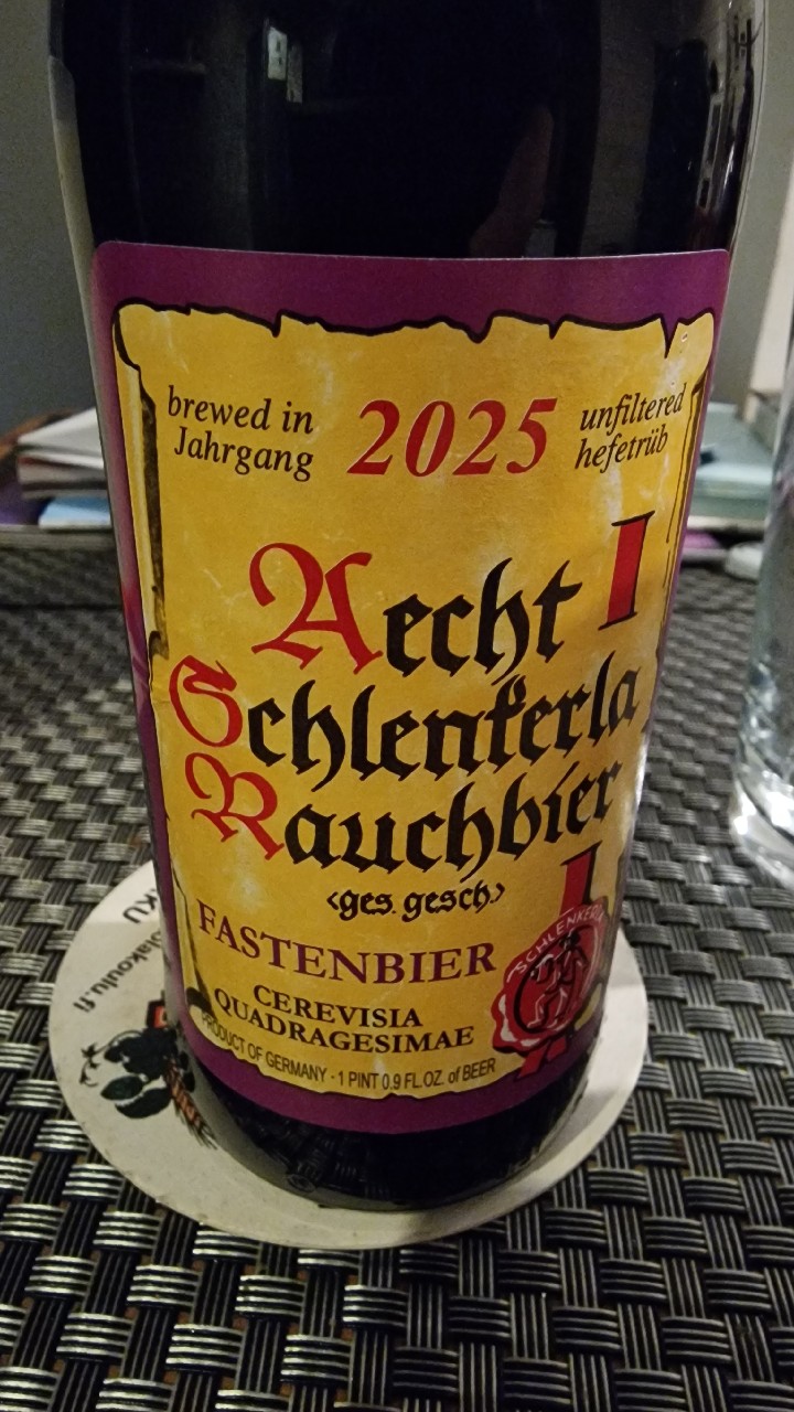 Aecht Schlenkerla Rauchbier Fastenbier 2025, Germany