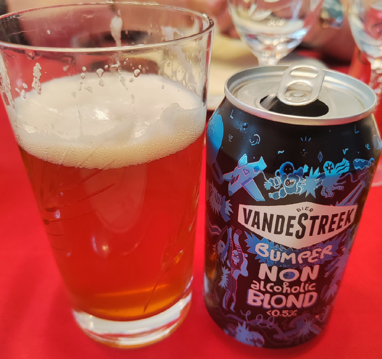 Bumper non Alcoholic Blond, VandeStreek Bier
