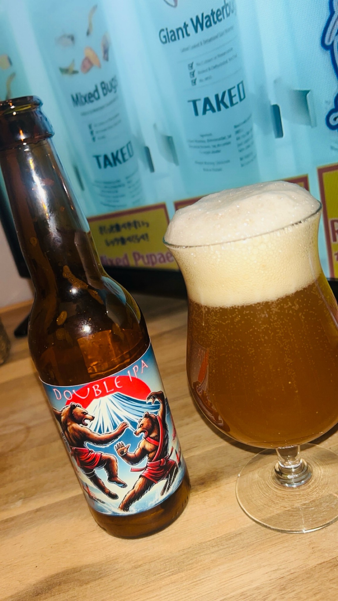 les 2 ours double ipa, Brasserie Les 2 Ours