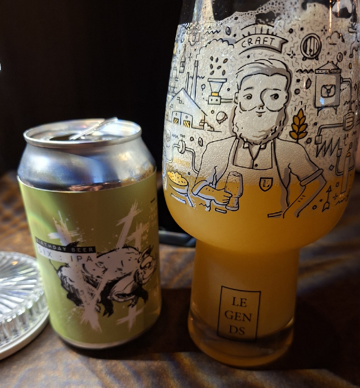 six : ipa birthday beer, La Source Beer Co.