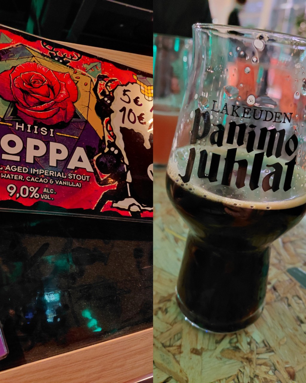 Noppa Imperial Stout (Barrel Aged Random Series), Panimo Hiisi