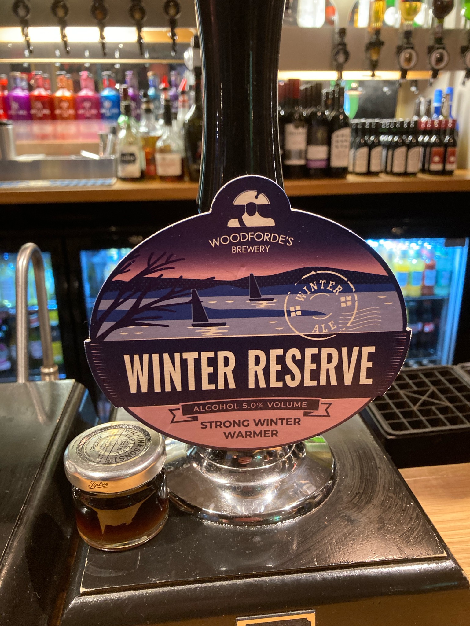 Winter reserve, Woodforde's Brewery