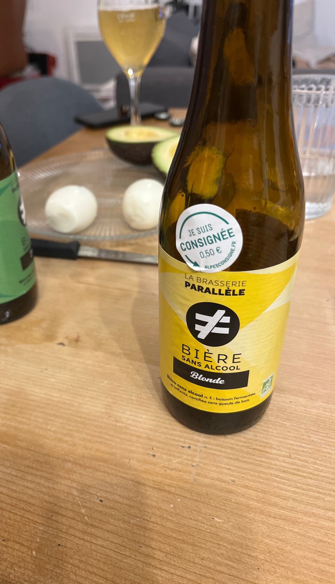 Bière Sans Alcool Blonde, La Brasserie Parallèle