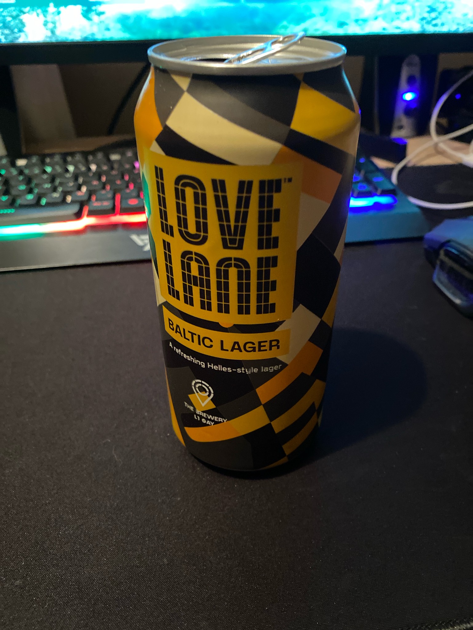 Baltic Lager, Love Lane Brewing
