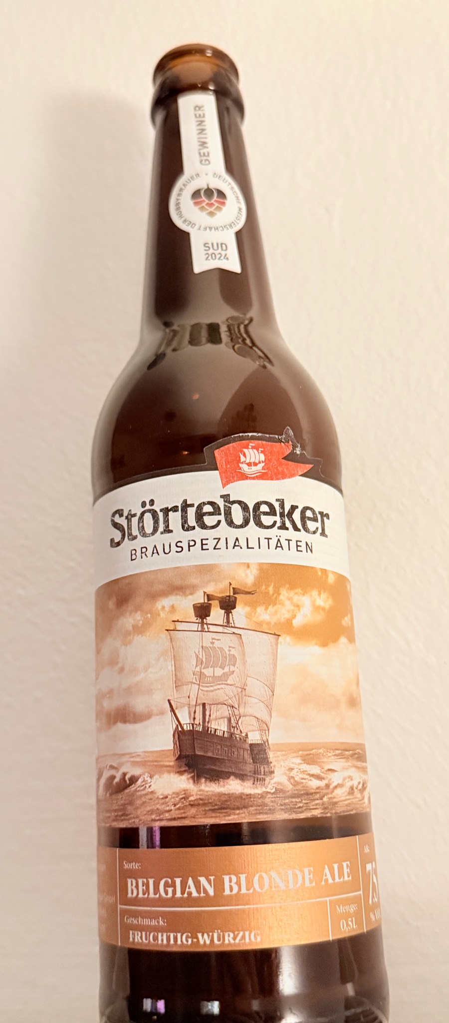 Belgian Blonde Ale, Störtebeker Braumanufaktur