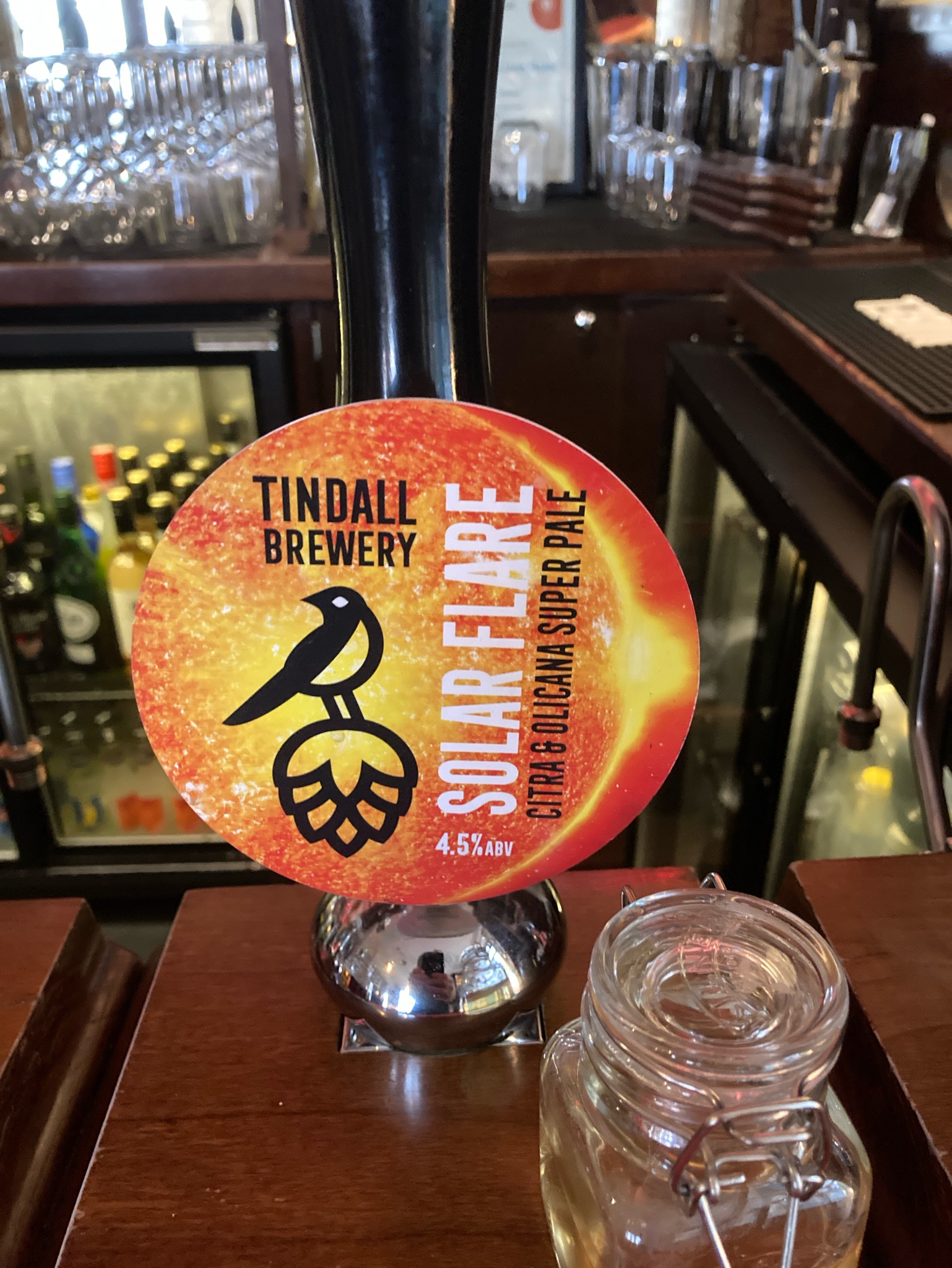 Solar flare, Tindall Ales