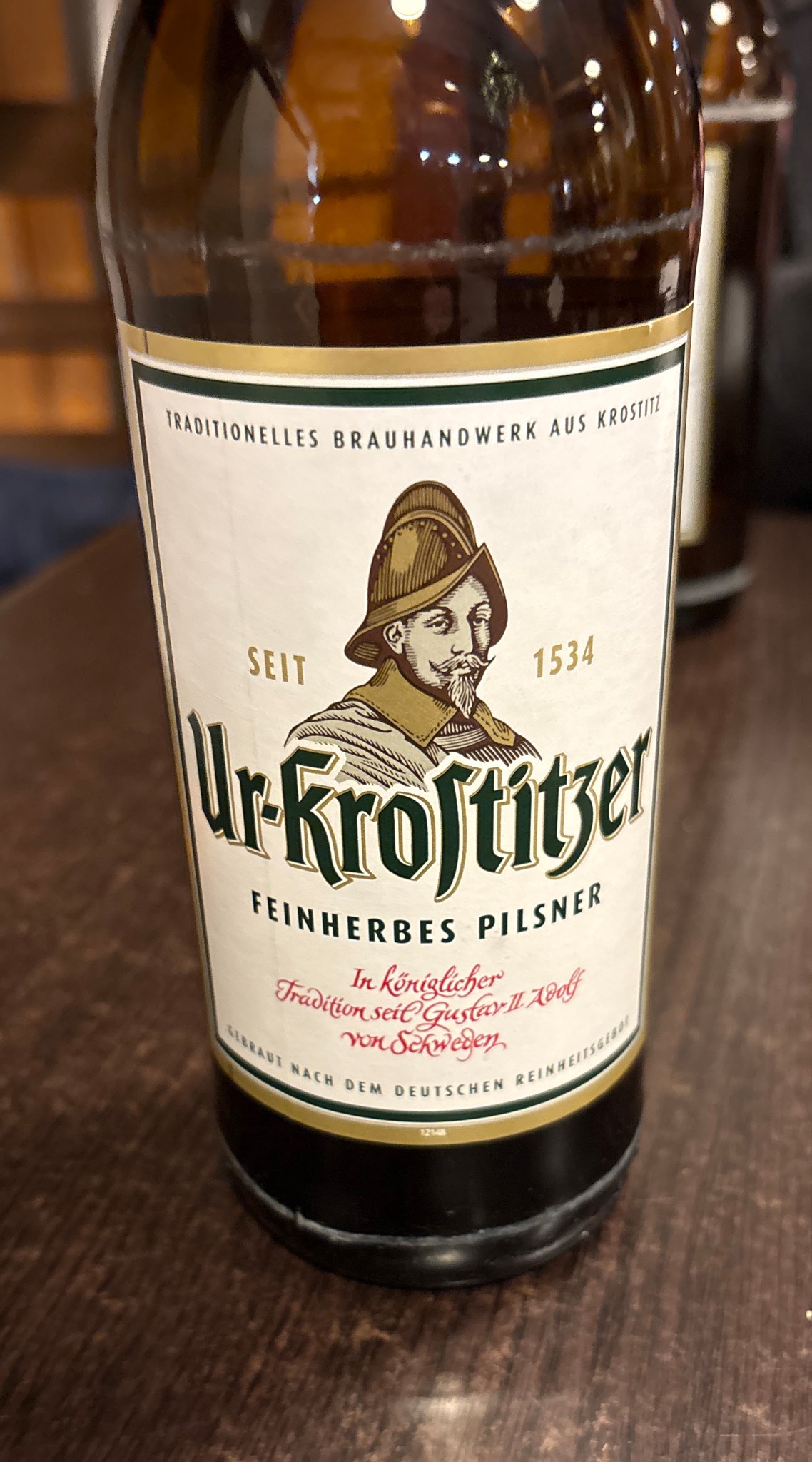 Ur-Krostitzer Feinherbes Pilsner, Krostitzer Brauerei (Oetker Group)