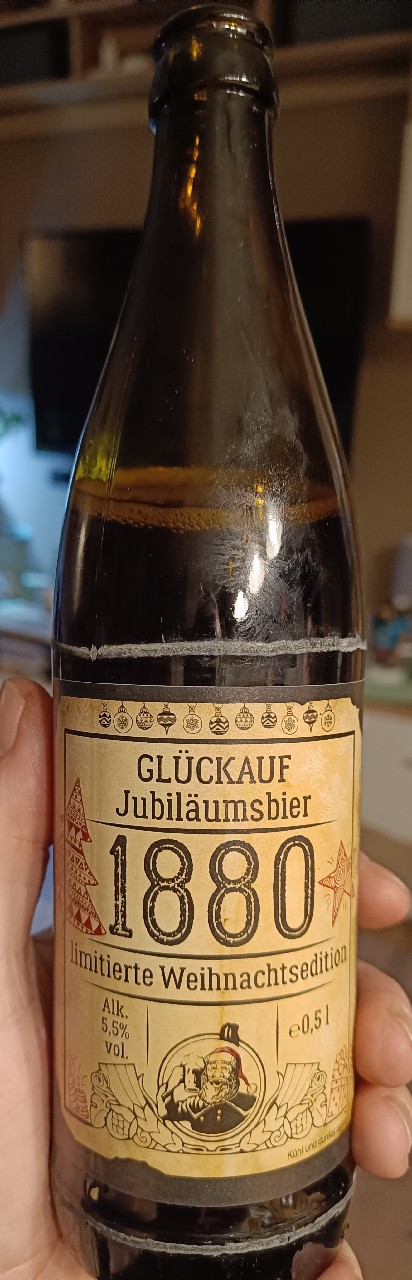 Glückauf Jubiläumsbier 1880, Privatbrauerei Glückauf