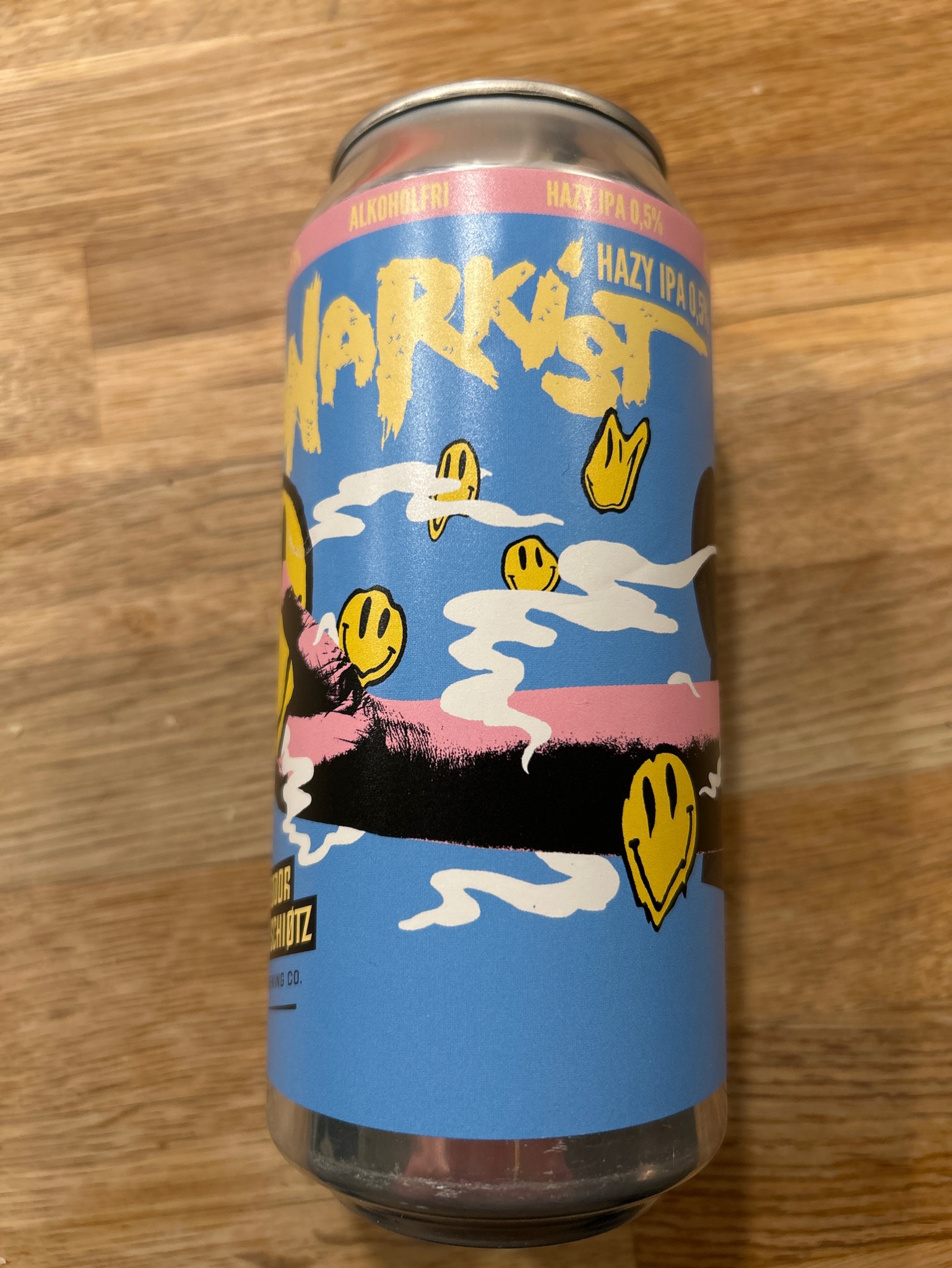 Anarkist Hazy IPA 0,5%, Denmark