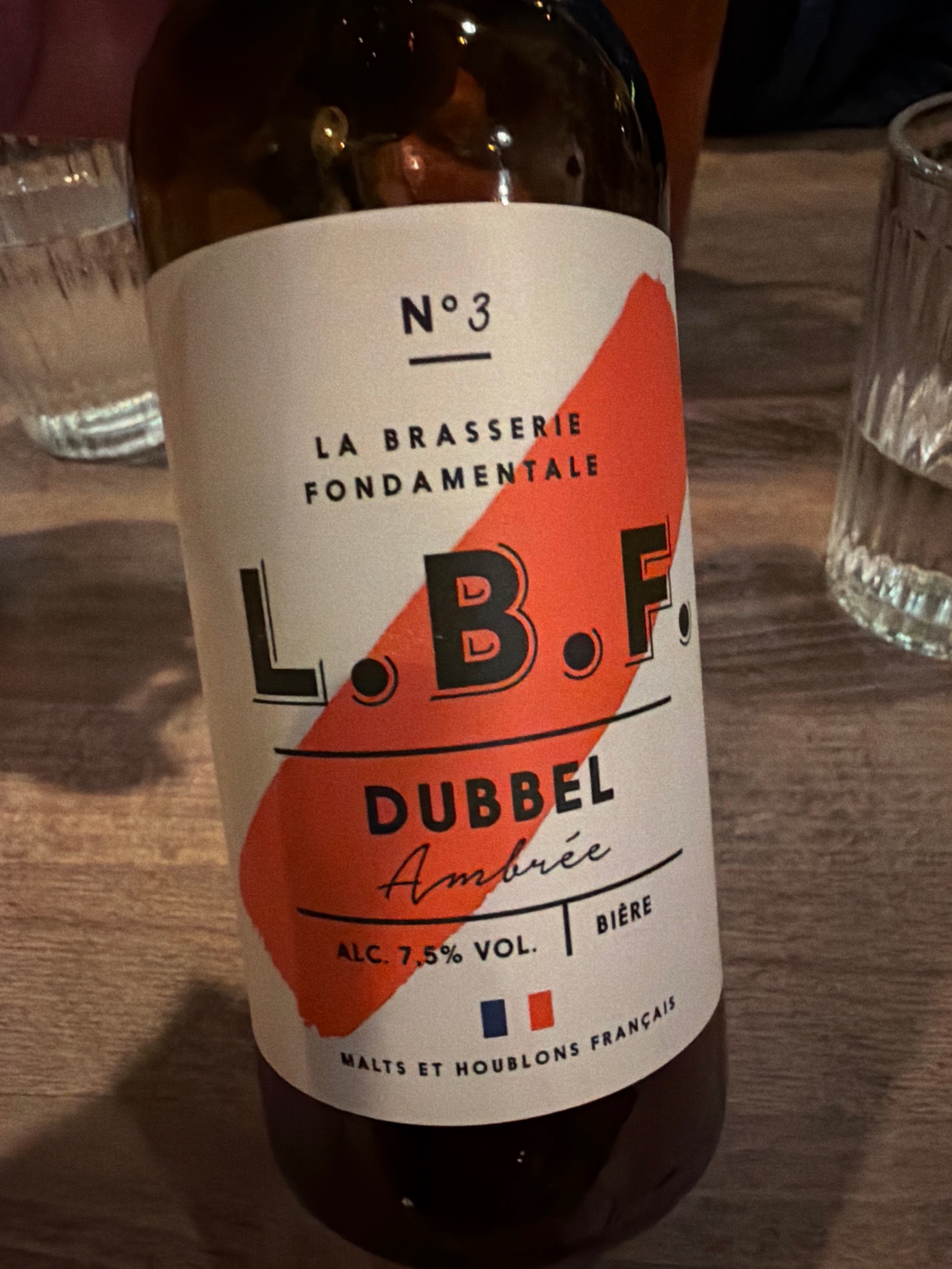 L.B.F. N°3 Ambrée, France