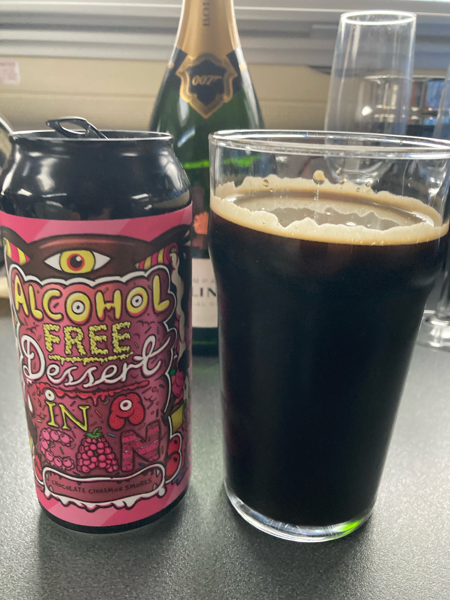 Alcohol Free Dessert In A Can Chocolate Cinnamon Smores, Norway