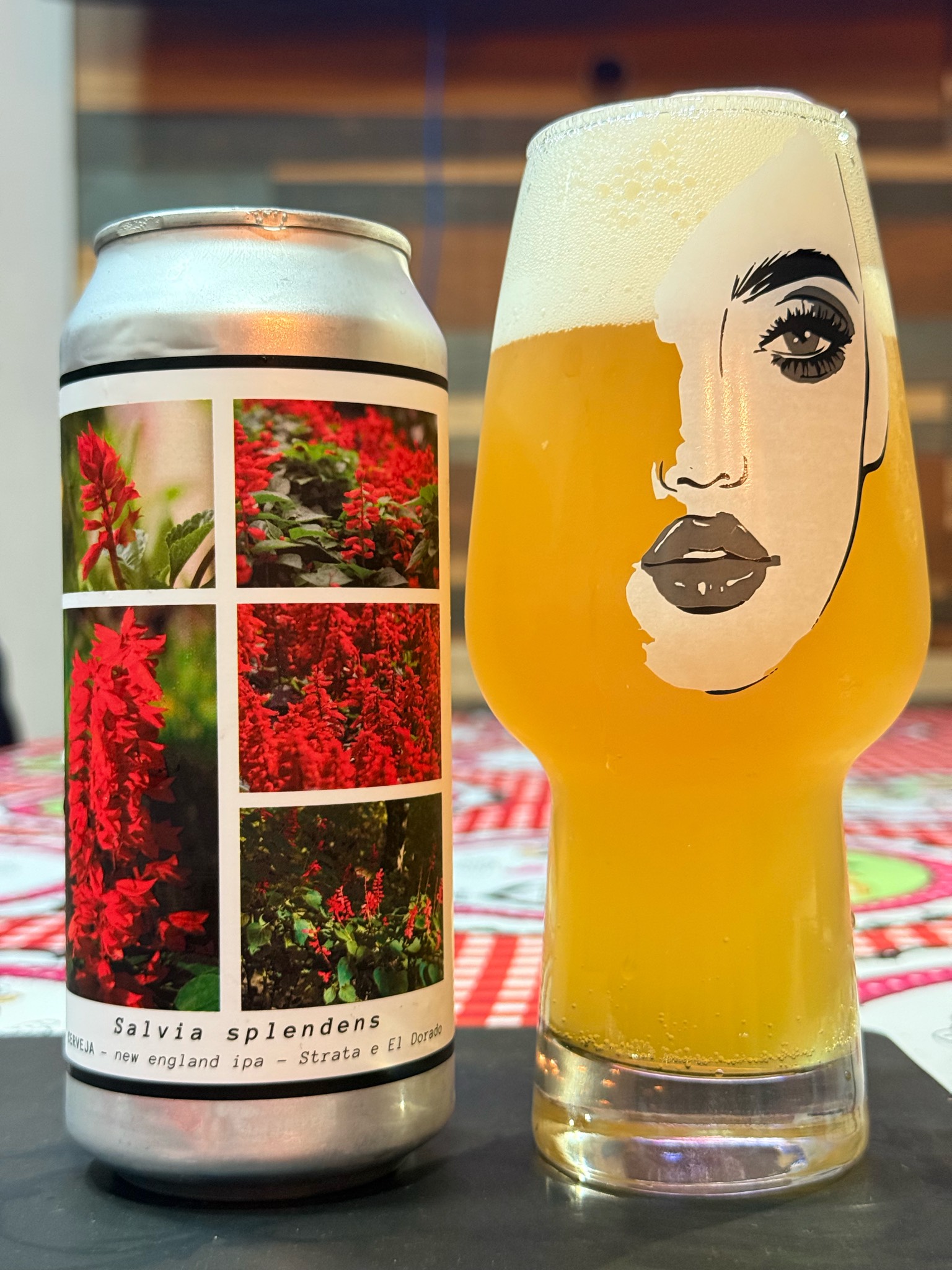 Greenhouse Salvia Splendens, Brazil